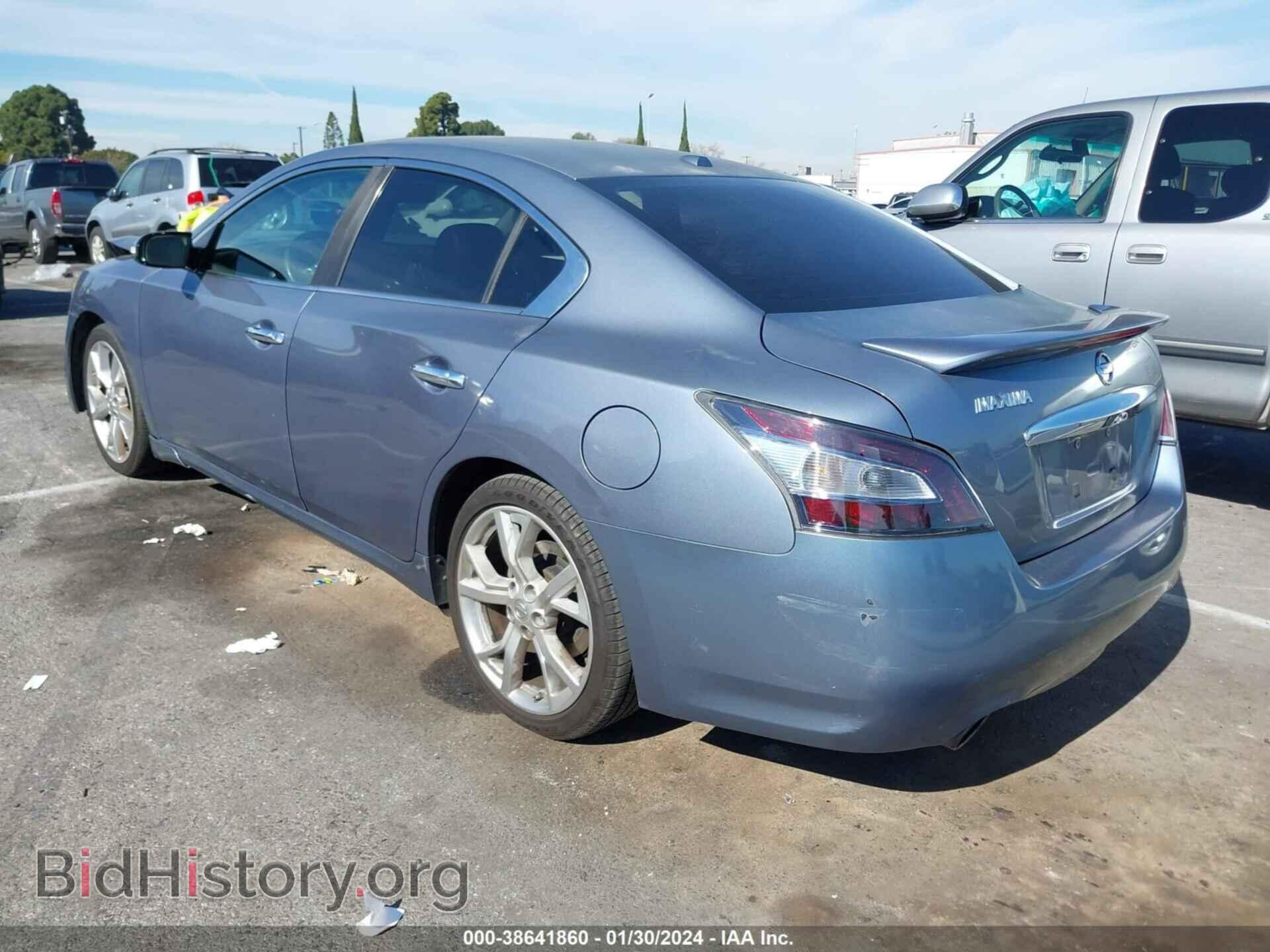 2012 NISSAN MAXIMA - VIN: 1N4AA5AP1CC801989 - Фото 3