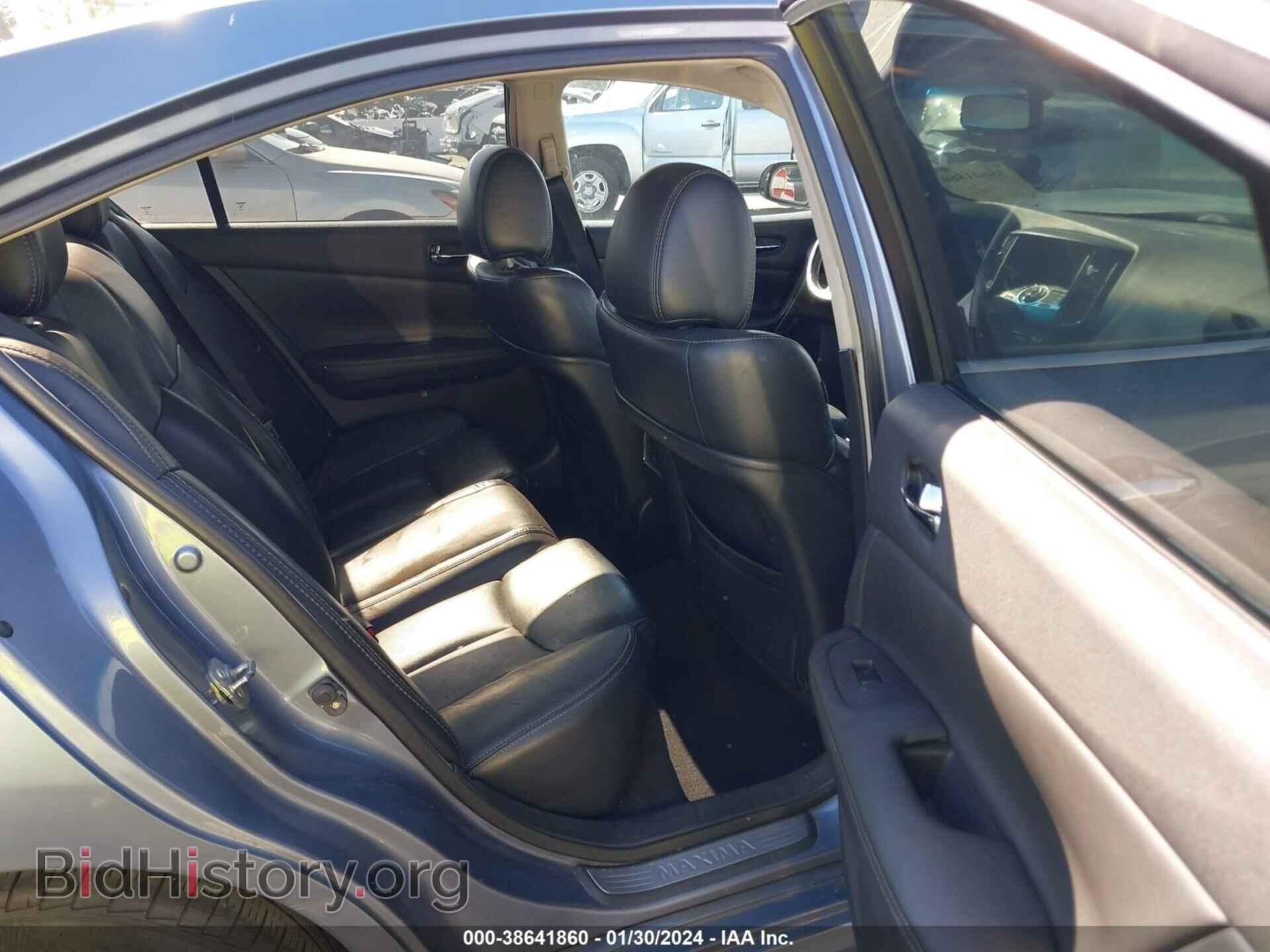 2012 NISSAN MAXIMA - VIN: 1N4AA5AP1CC801989 - Фото 8