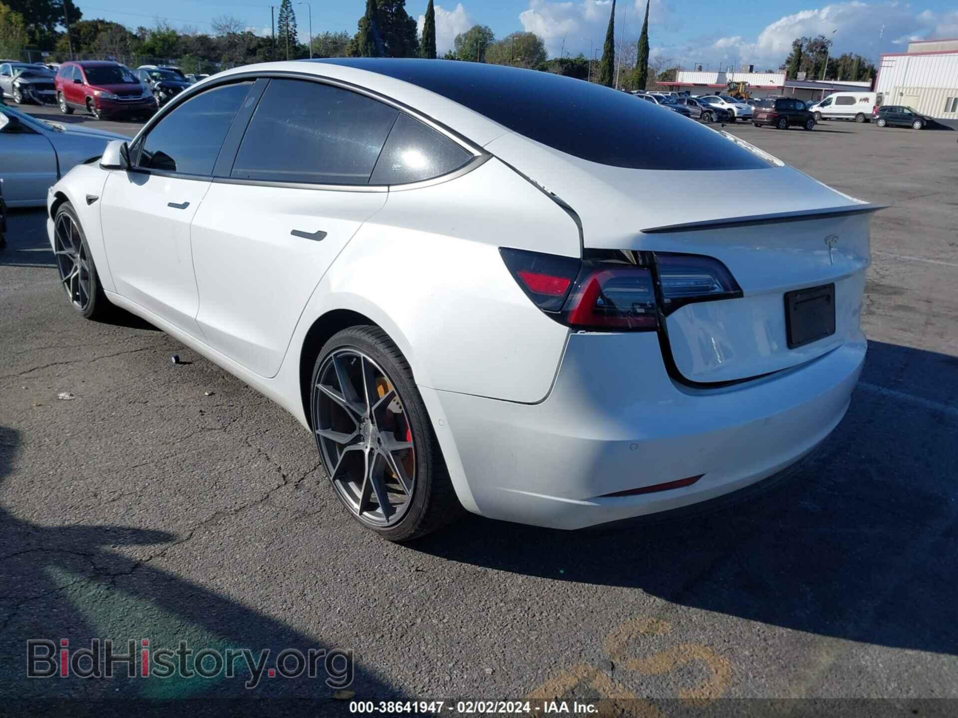 2022 TESLA MODEL 3 - VIN: 5YJ3E1EC6NF309875 - Фото 3