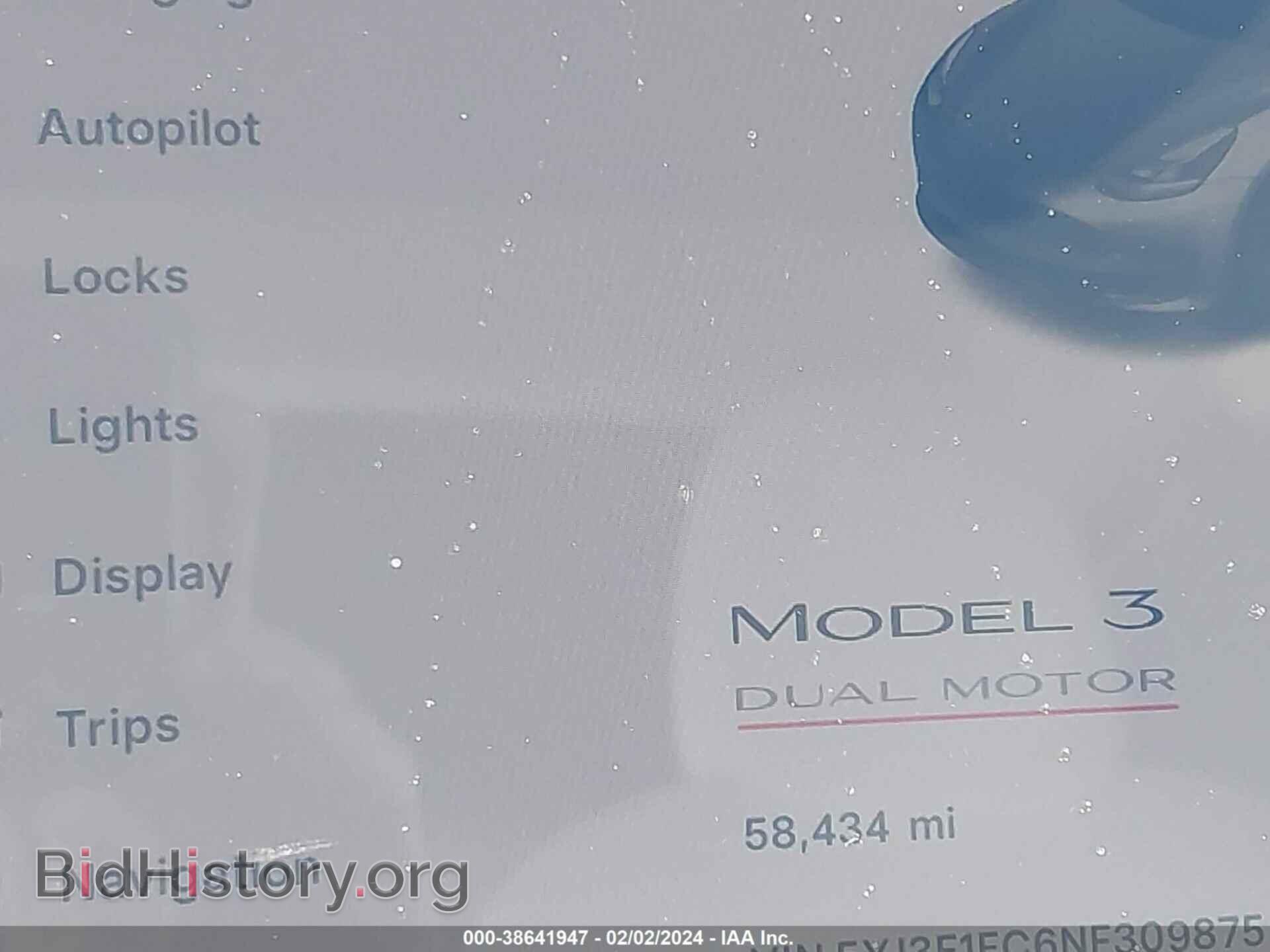2022 TESLA MODEL 3 - VIN: 5YJ3E1EC6NF309875 - Фото 7
