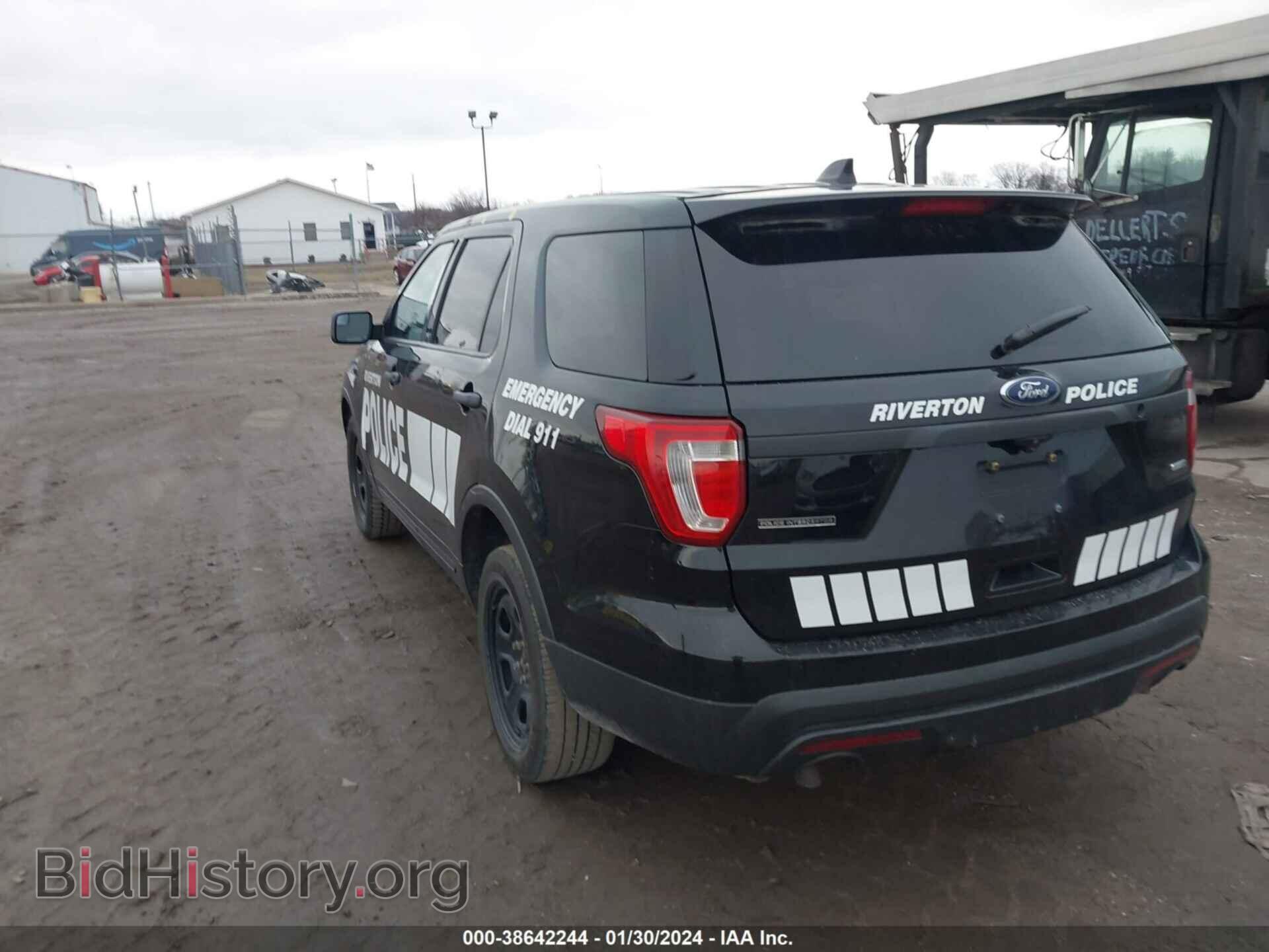 2017 FORD UTILITY POLICE INTERCEPTOR - VIN: 1FM5K8ARXHGA62774 - Фото 3