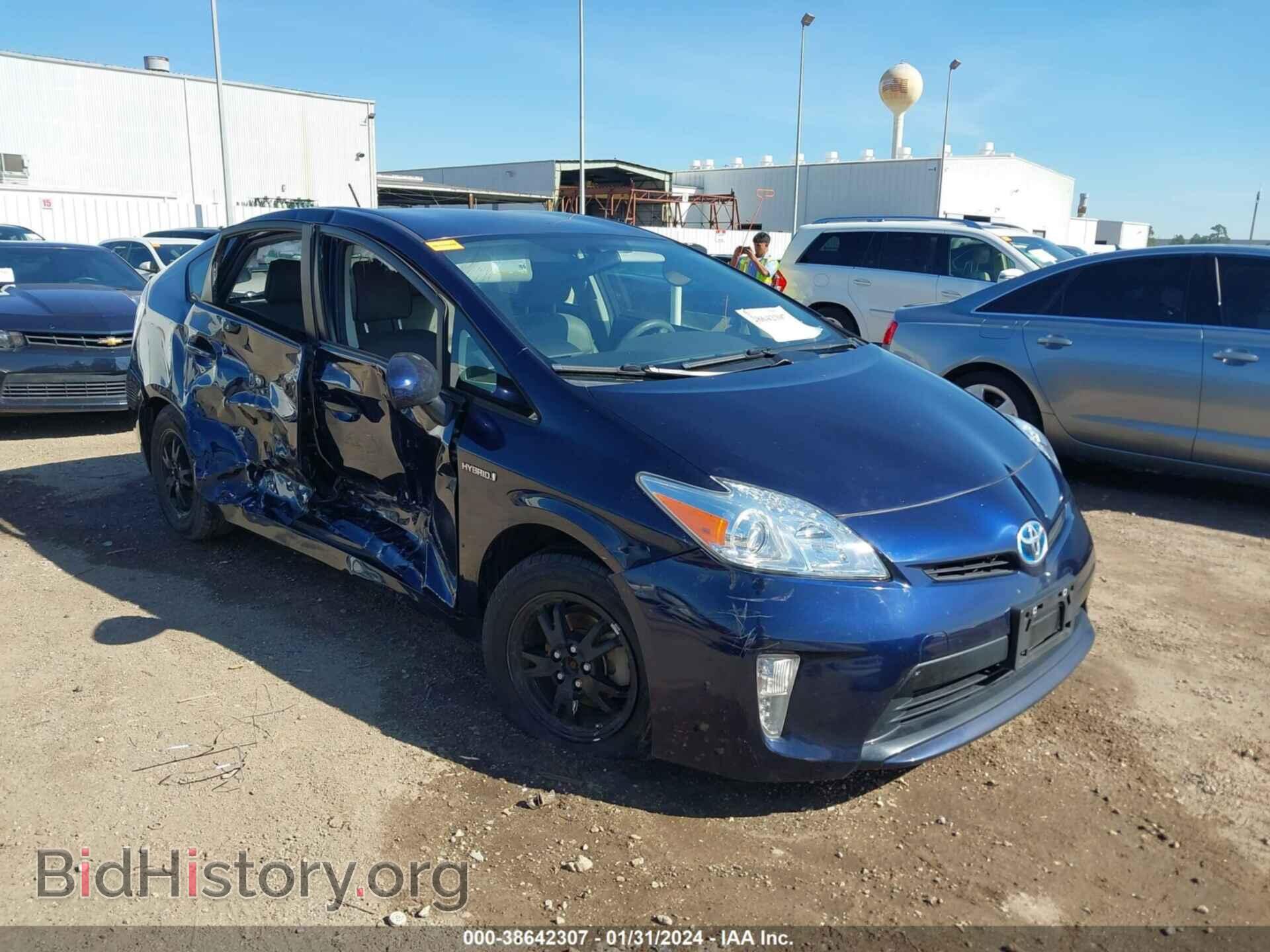 Фотография JTDKN3DU5E1760113 - TOYOTA PRIUS 2014
