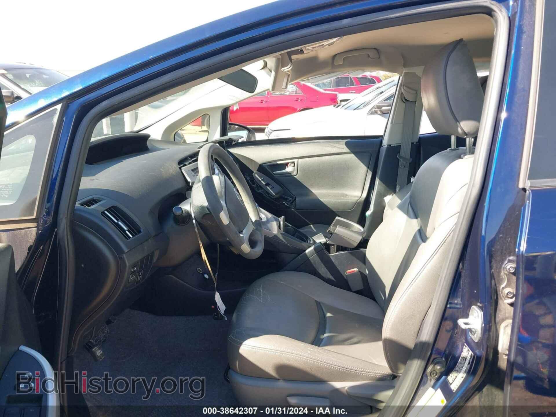 2014 TOYOTA PRIUS - VIN: JTDKN3DU5E1760113 - Фото 5