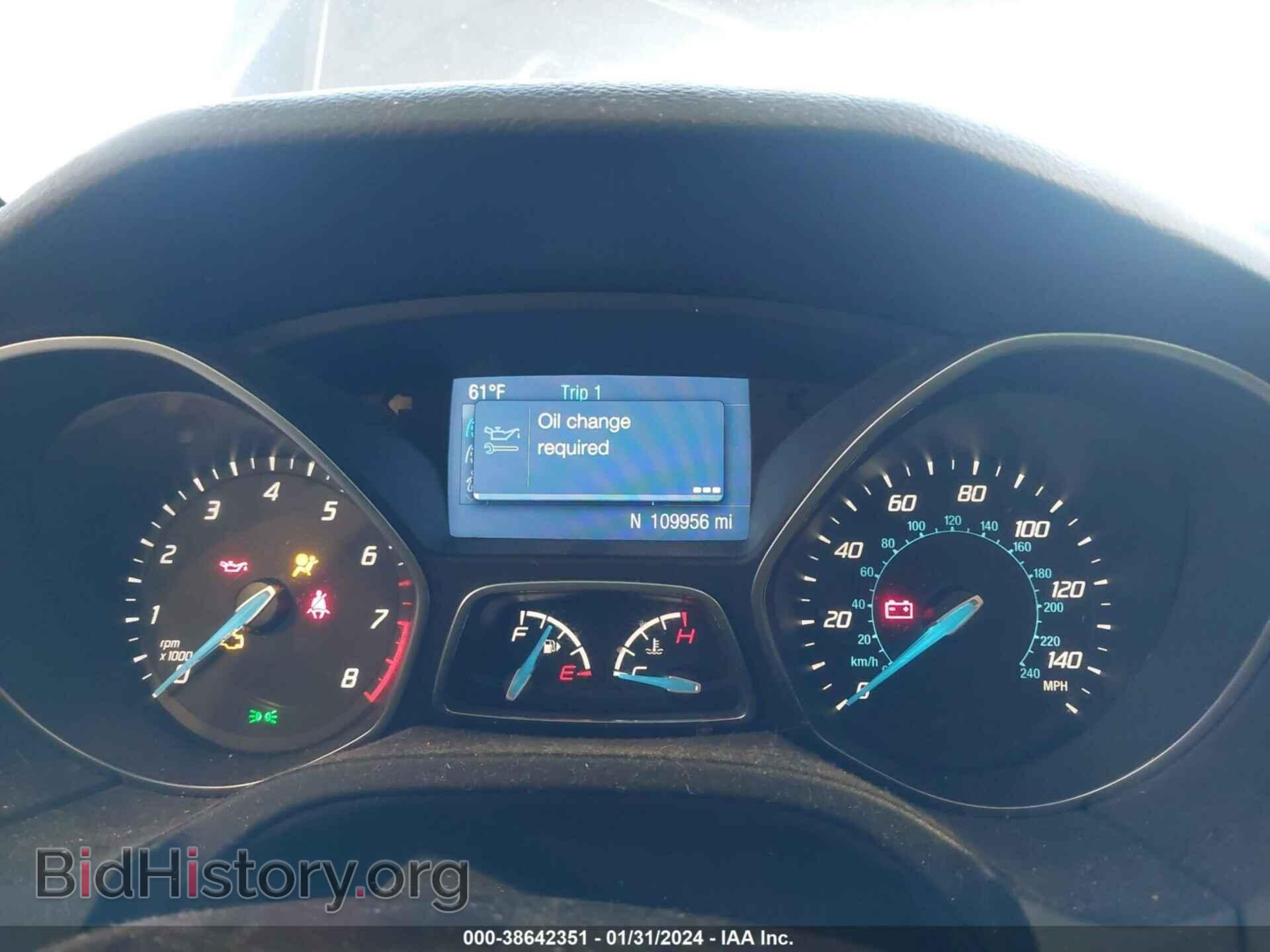 2014 FORD FOCUS - VIN: 1FADP3F29EL421220 - Фото 7