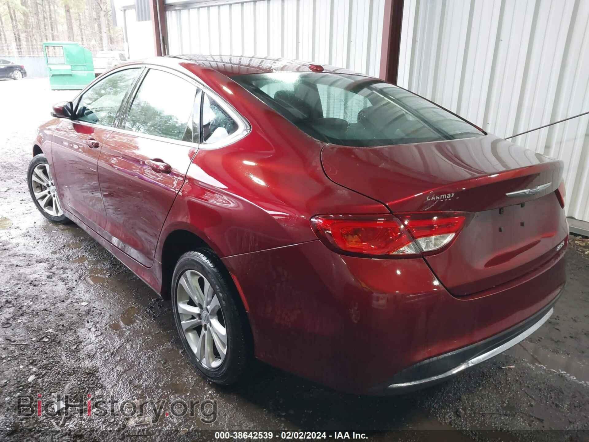 2015 CHRYSLER 200 - VIN: 1C3CCCAB8FN561259 - Фото 3