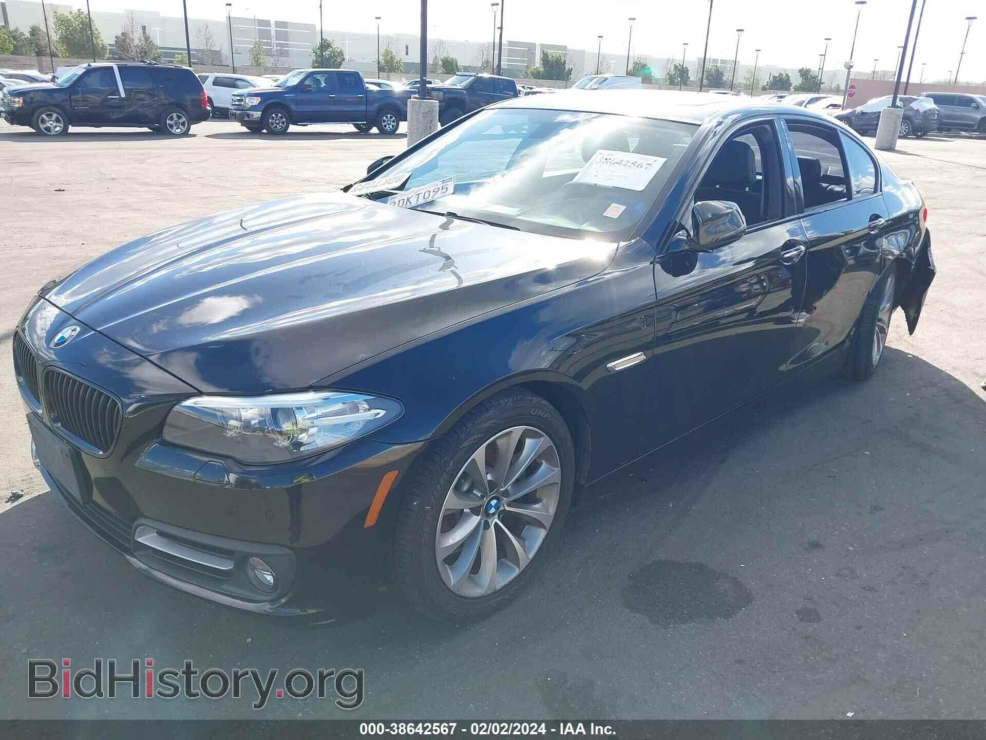 2015 BMW 528I - VIN: WBA5A5C54FD515220 - Фото 2