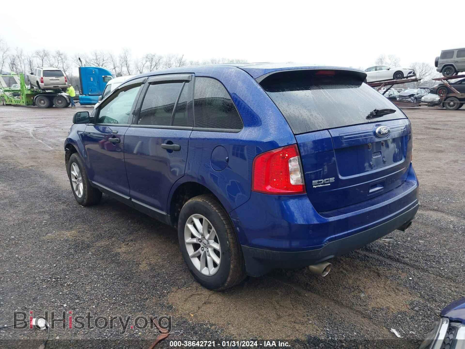 2013 FORD EDGE - VIN: 2FMDK3GC2DBC84261 - Фото 3