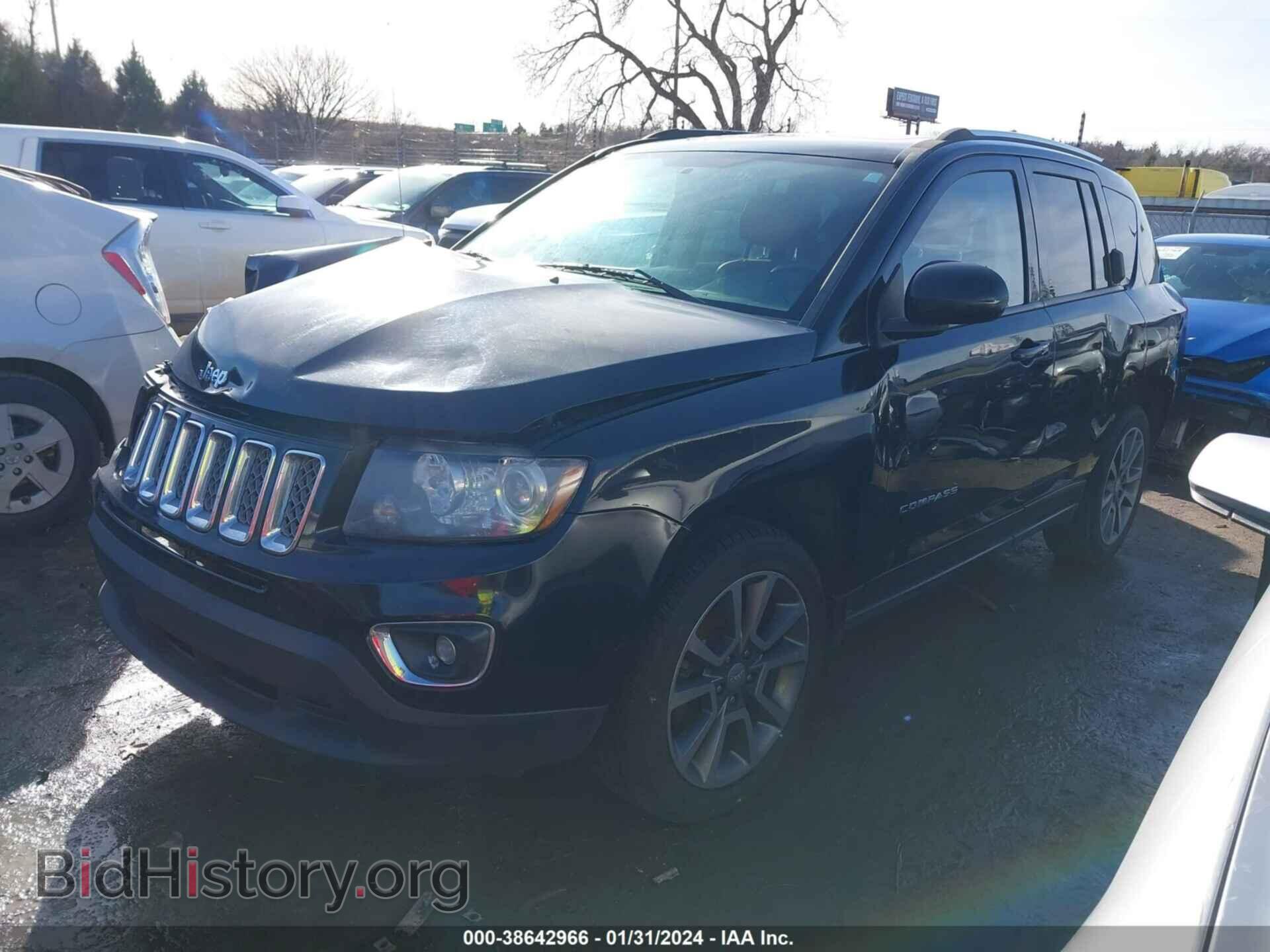 2014 JEEP COMPASS - VIN: 1C4NJDCBXED512355 - Фото 2