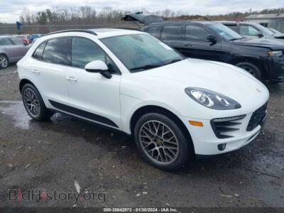 2018 Porsche MACAN Sport Edition, белый — VIN WP1AA2A59JLB18649, IAAI