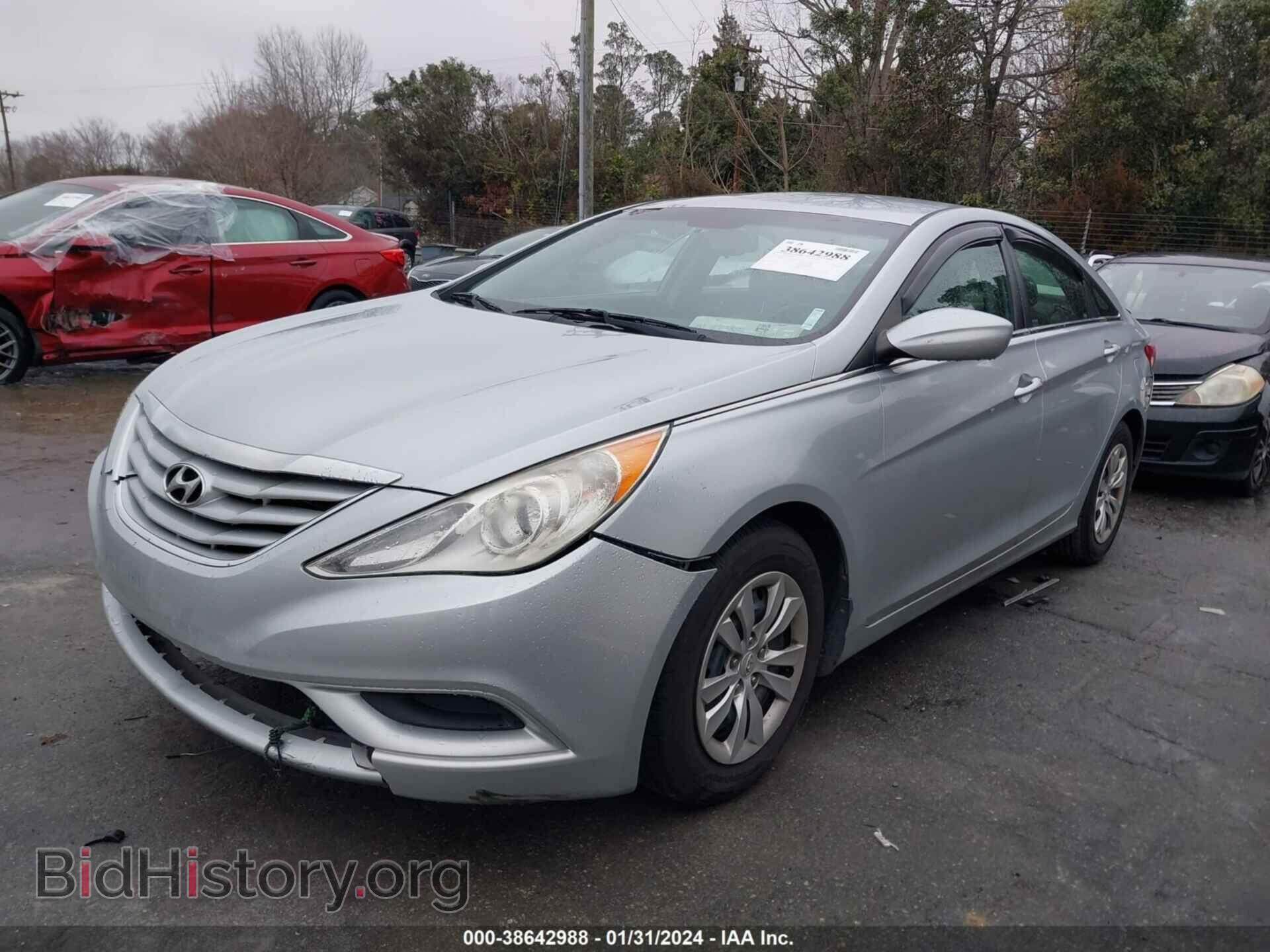 2012 HYUNDAI SONATA - VIN: 5NPEB4AC7CH351396 - Фото 2