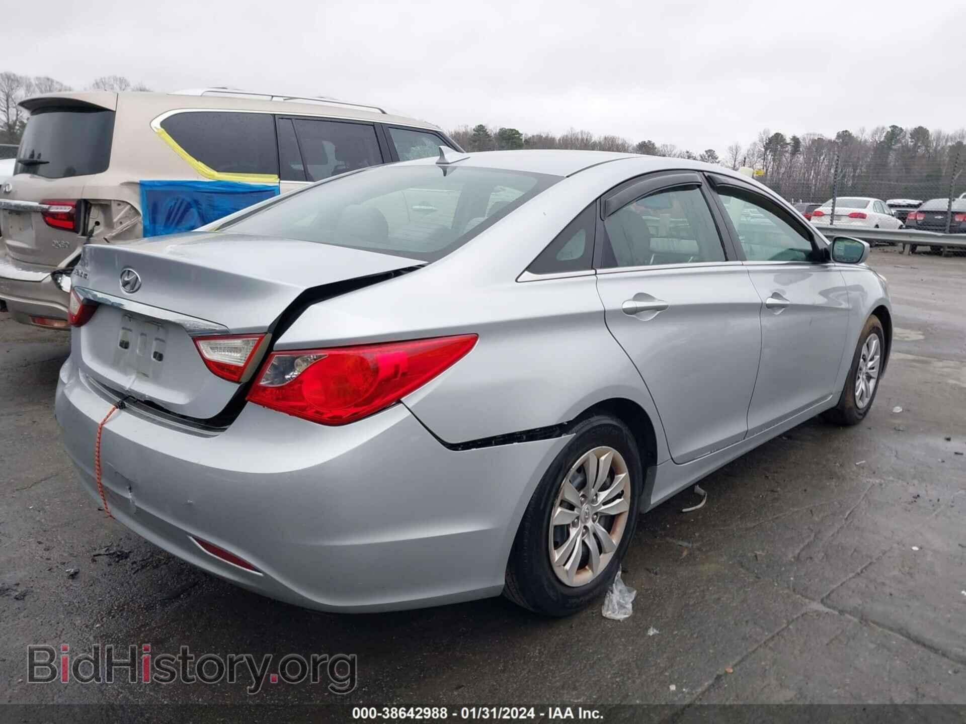 2012 HYUNDAI SONATA - VIN: 5NPEB4AC7CH351396 - Фото 4