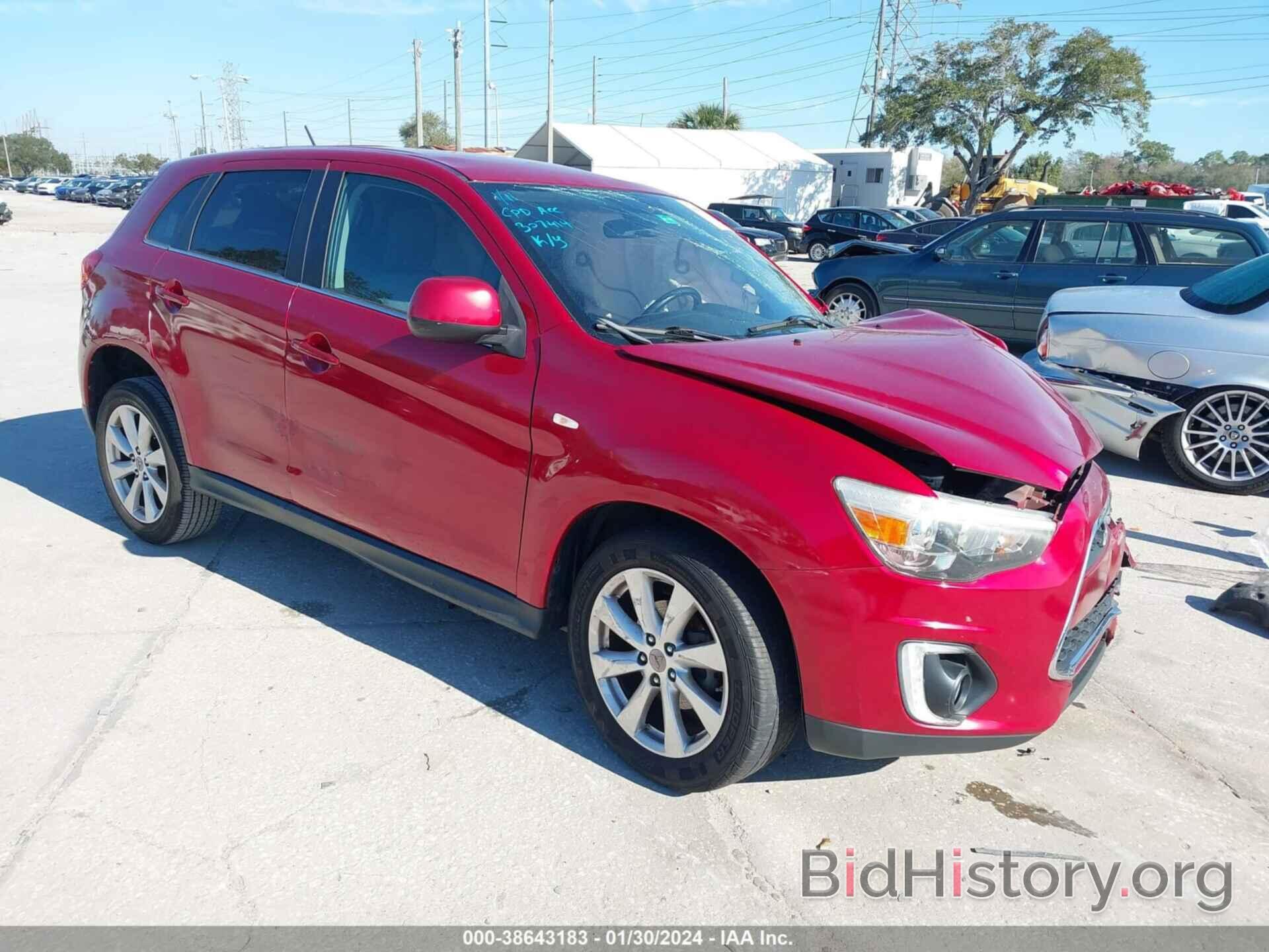 Photo 4A4AP4AU2FE034700 - MITSUBISHI OUTLANDER SPORT 2015