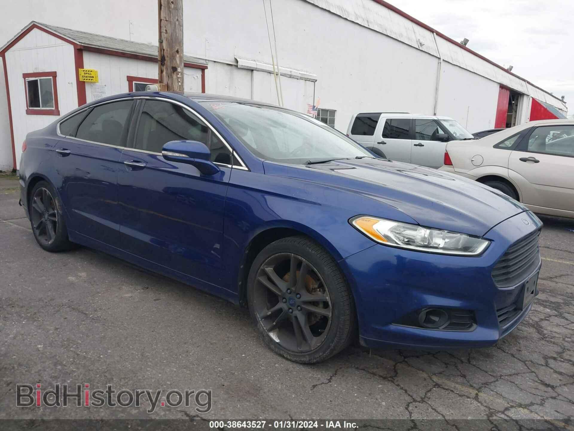 Фотография 3FA6P0D97DR204076 - FORD FUSION 2013