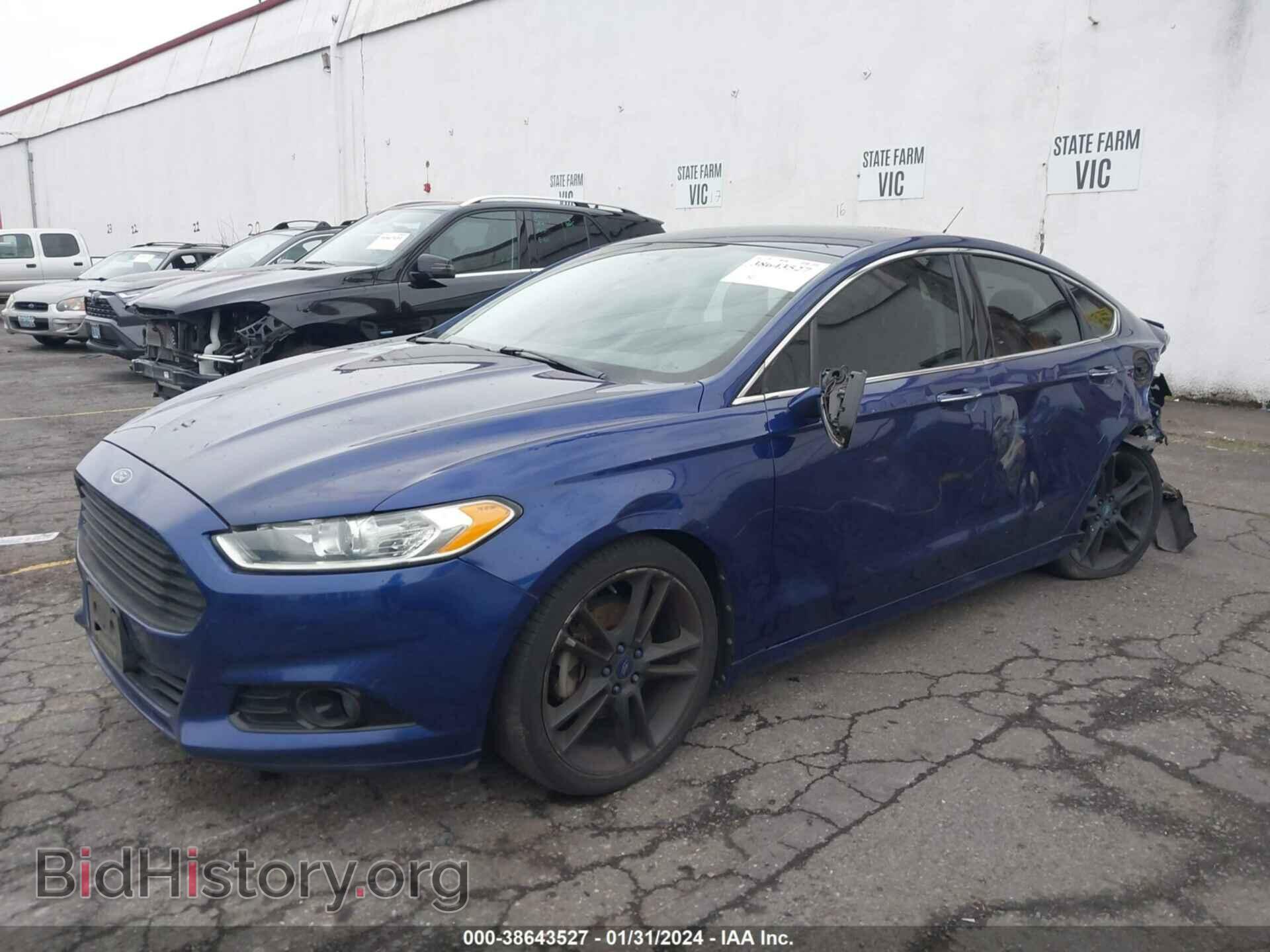 2013 FORD FUSION - VIN: 3FA6P0D97DR204076 - Photo 2