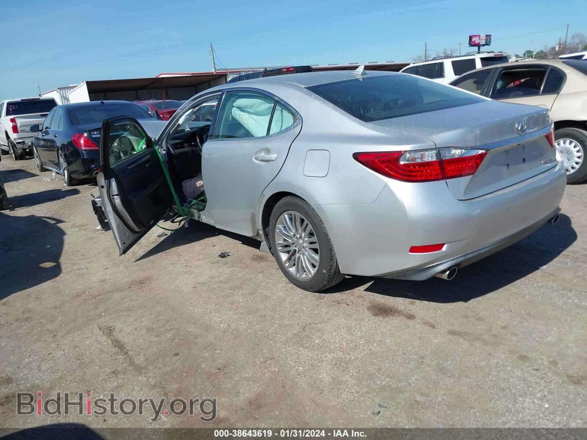2014 LEXUS ES 350 - VIN: JTHBK1GG4E2135603 - Фото 3