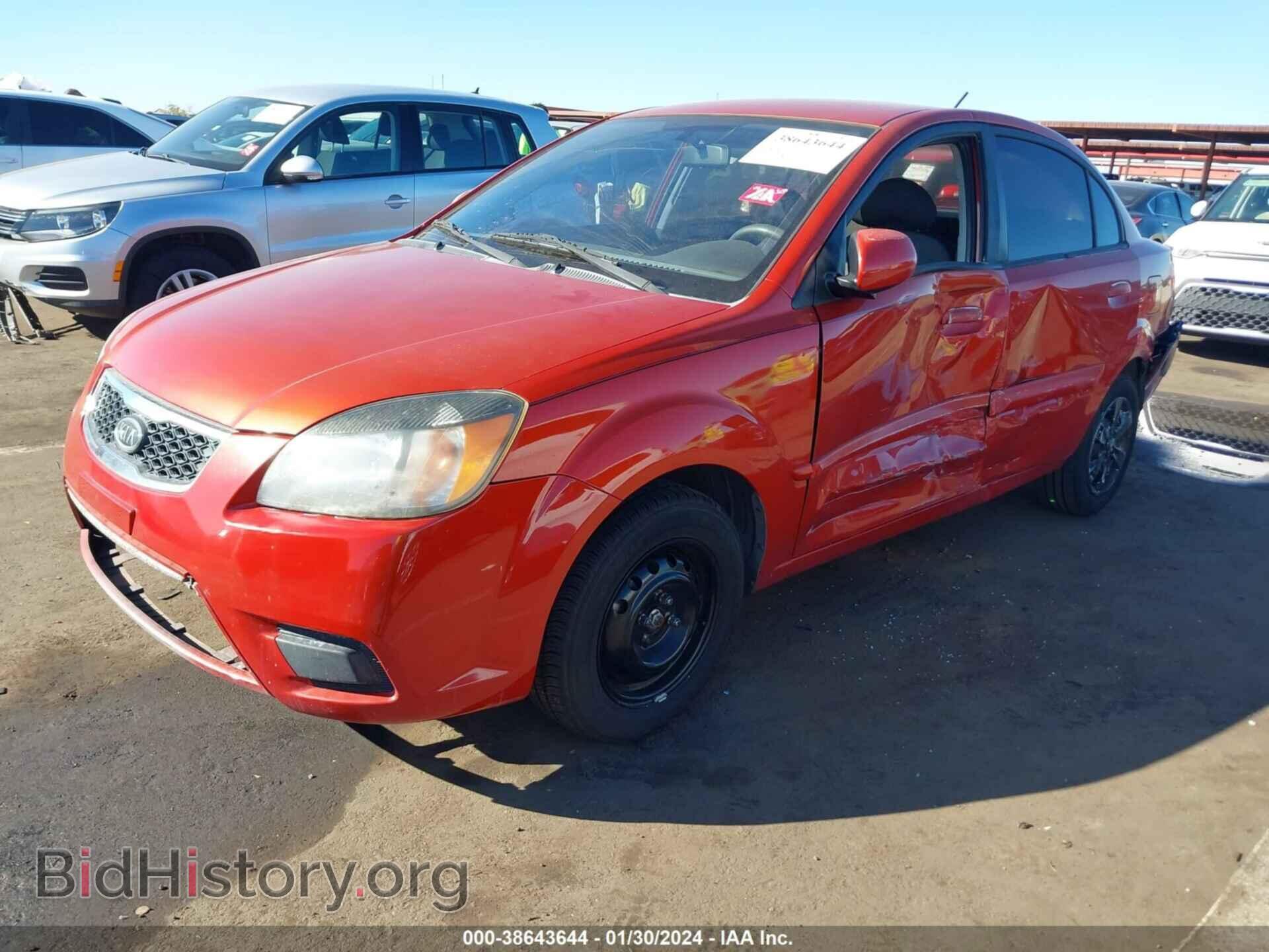 2010 KIA RIO - VIN: KNADH4A33A6668817 - Фото 2