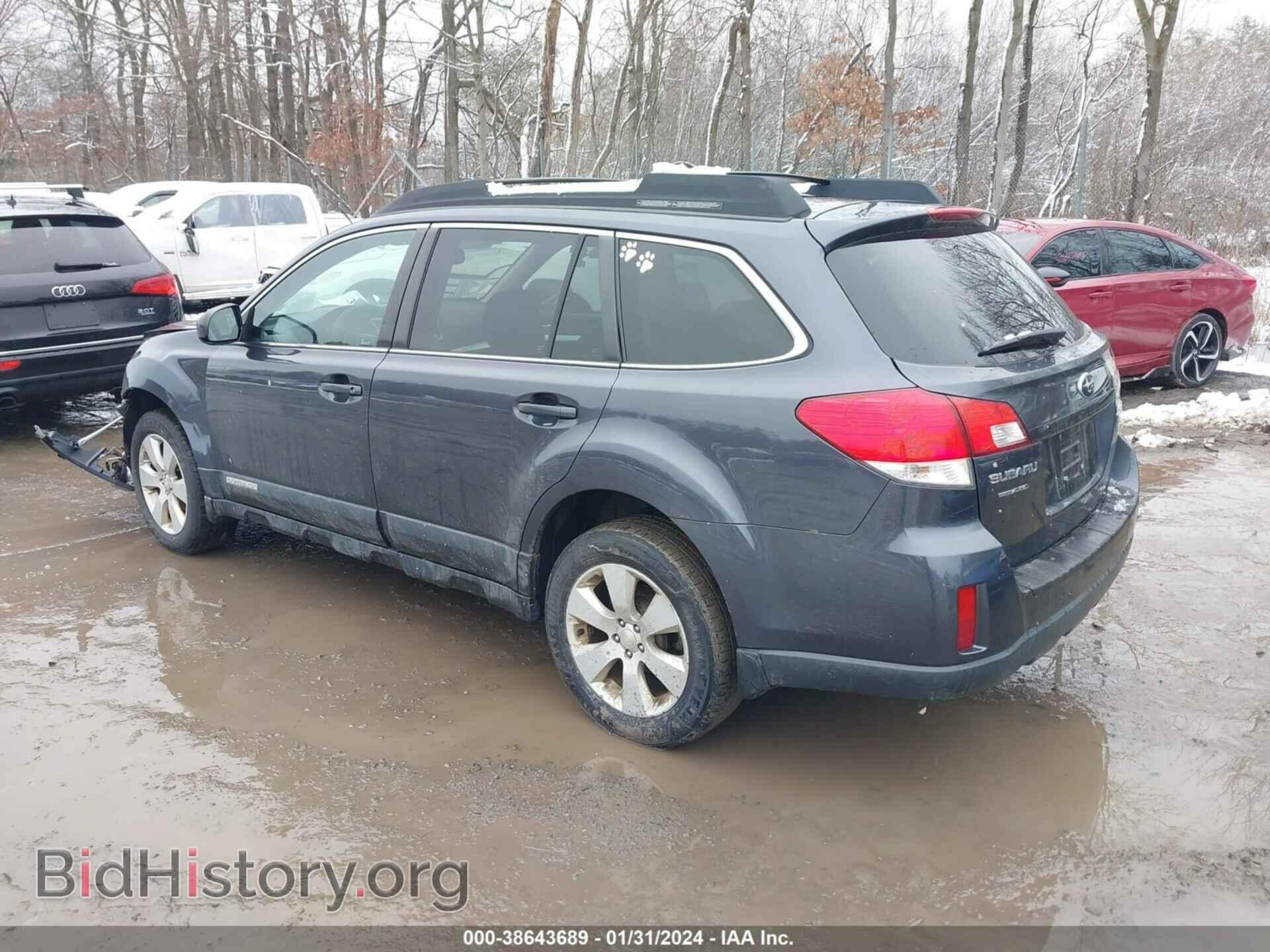 2012 SUBARU OUTBACK - VIN: 4S4BRBGC2C3283851 - Фото 3