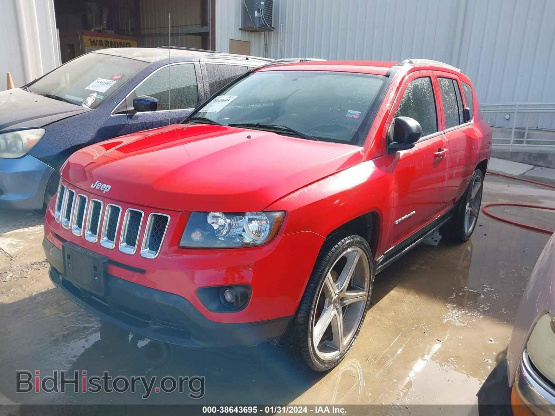 2015 JEEP COMPASS - VIN: 1C4NJCBB6FD111107 - Фото 2