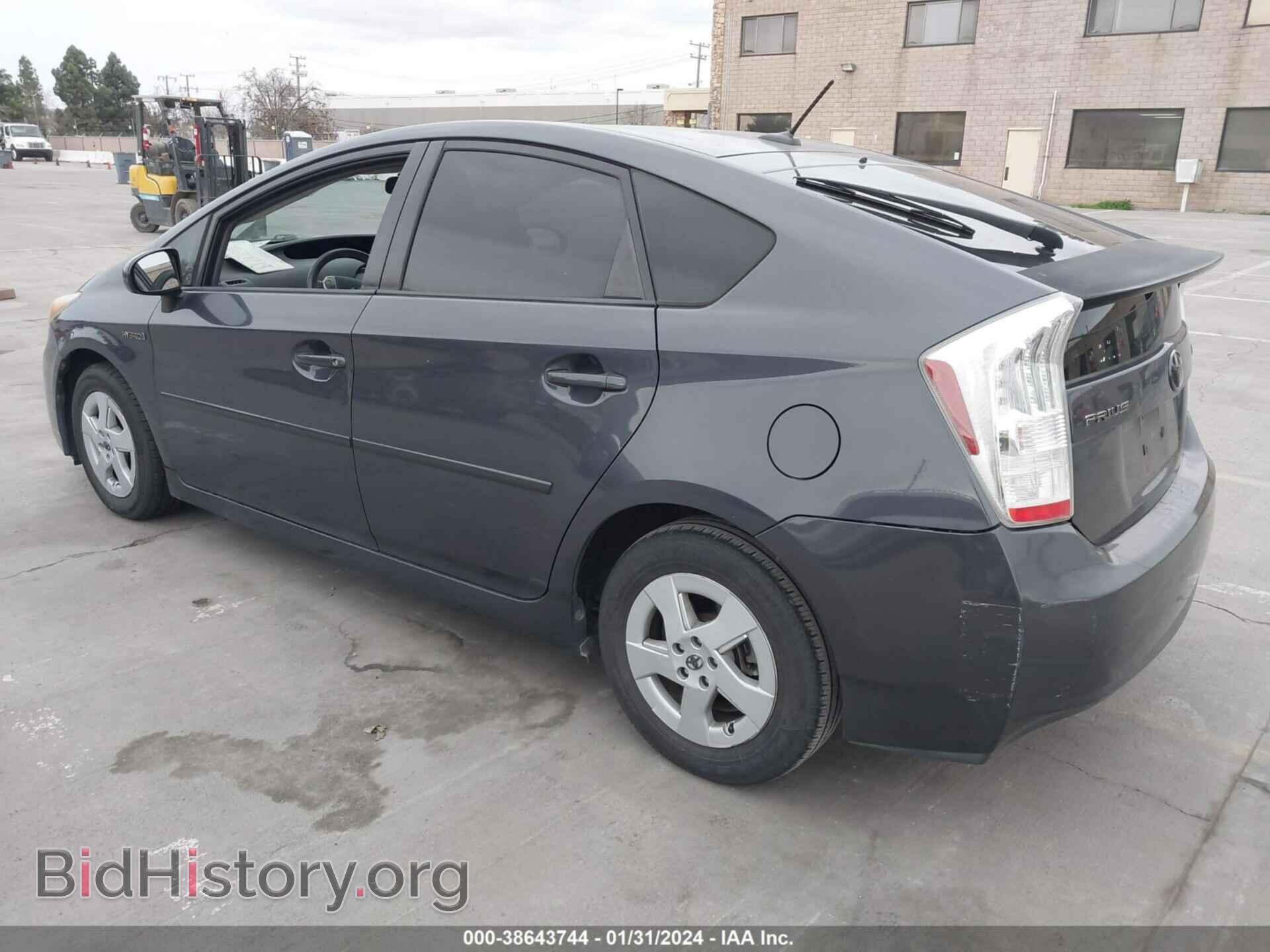 2011 TOYOTA PRIUS - VIN: JTDKN3DU9B0320672 - Фото 3