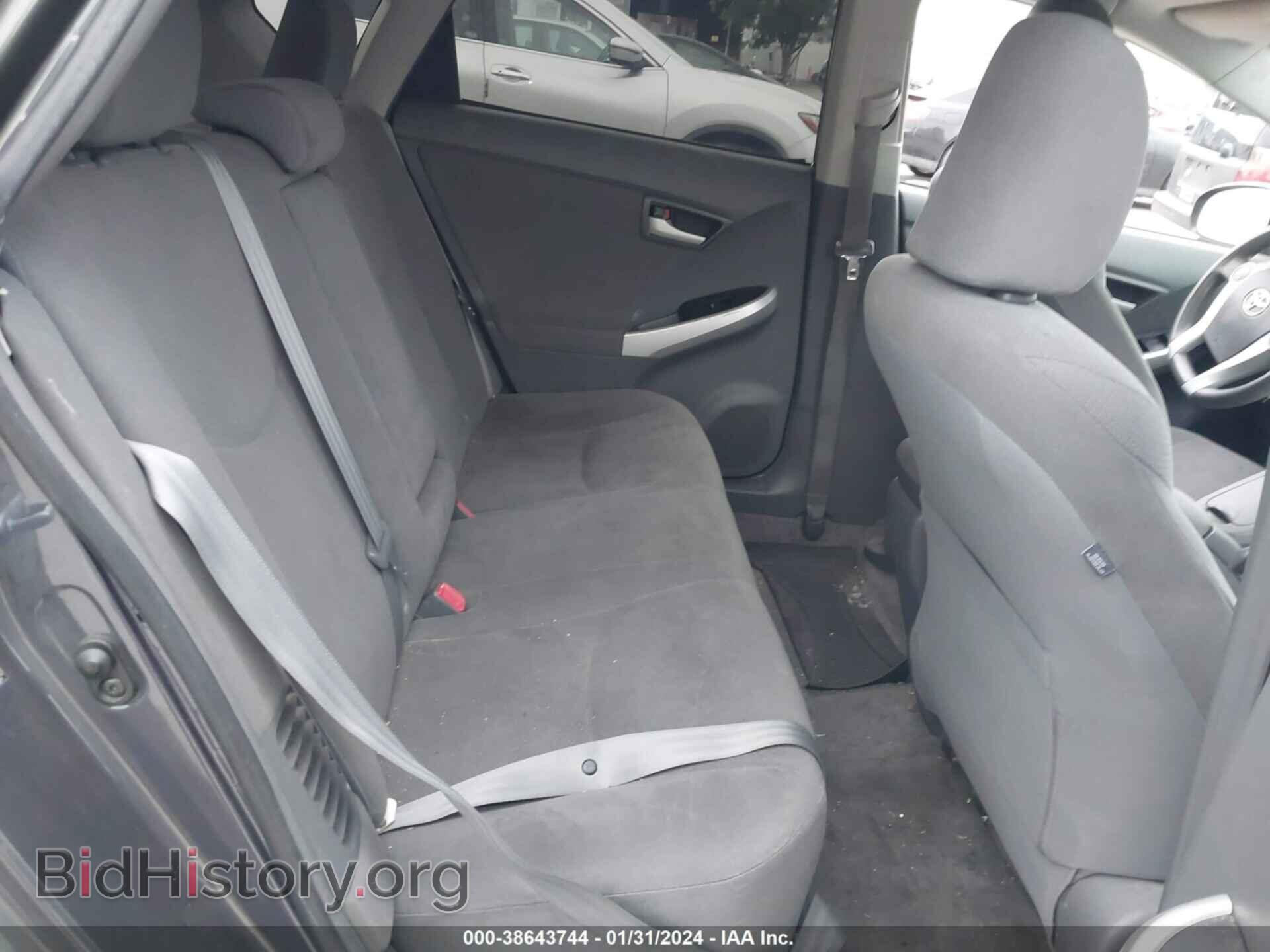 2011 TOYOTA PRIUS - VIN: JTDKN3DU9B0320672 - Фото 8