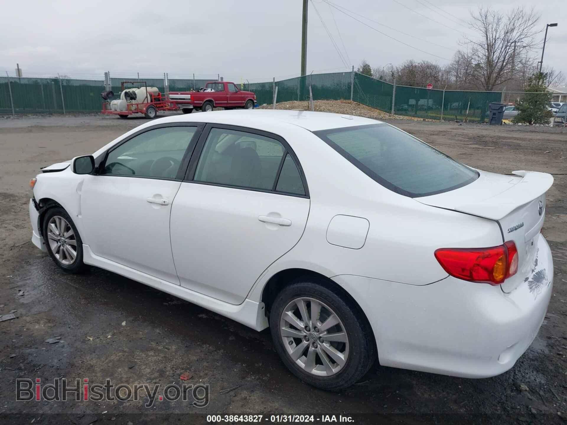 2009 TOYOTA COROLLA - VIN: 2T1BU40E49C158716 - Фото 3