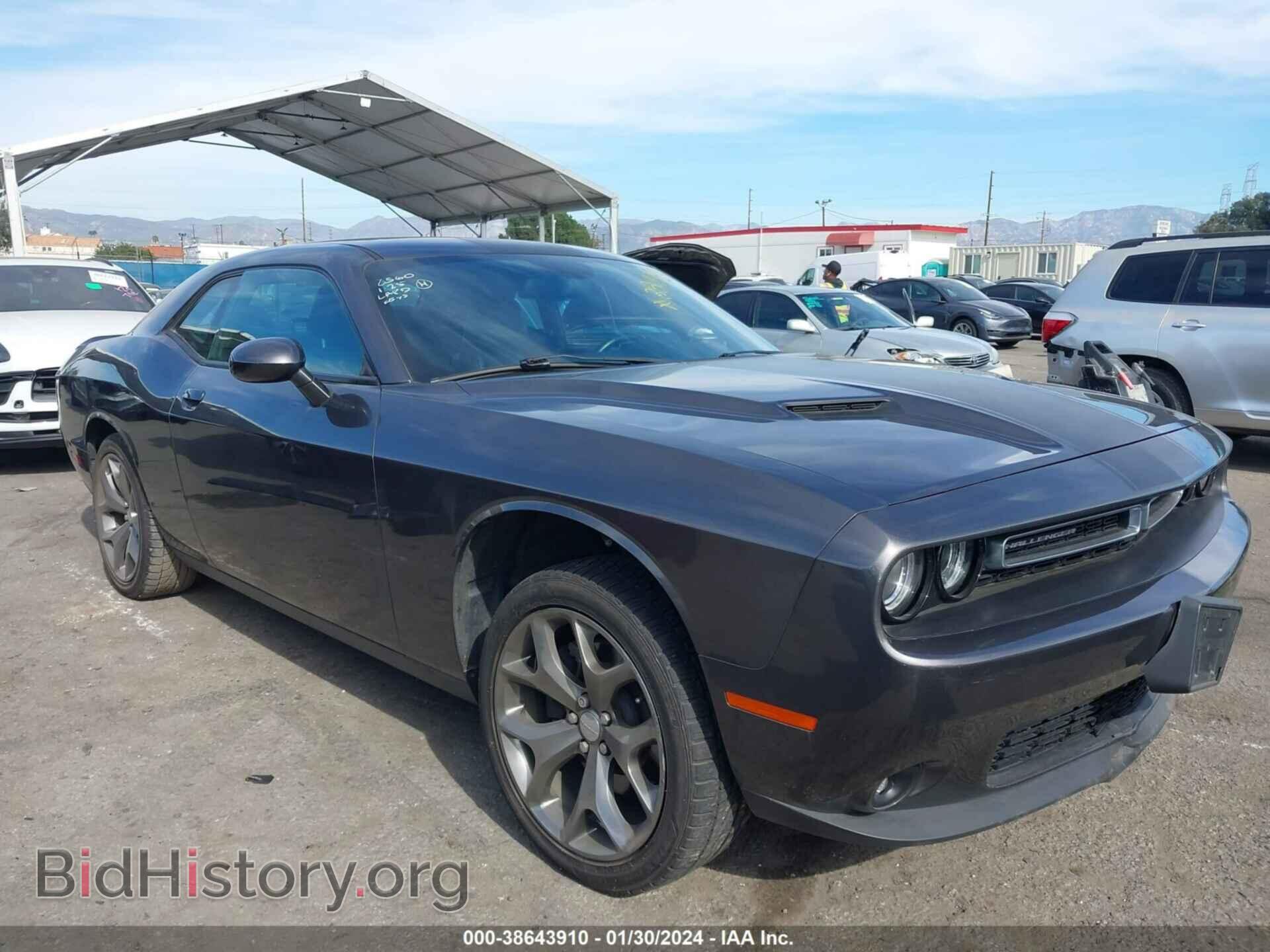Фотография 2C3CDZAG6GH329670 - DODGE CHALLENGER 2016