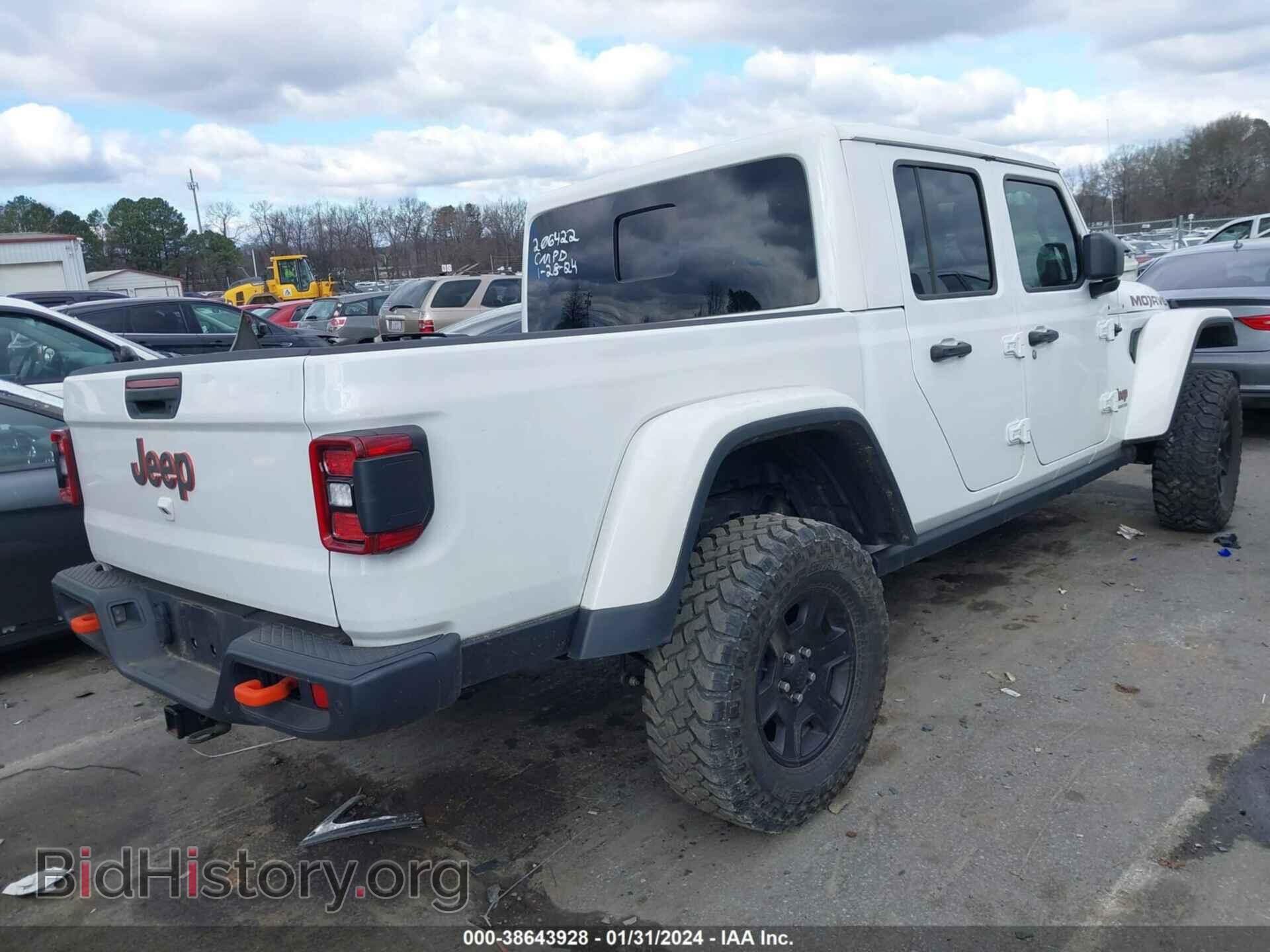 2020 JEEP GLADIATOR - VIN: 1C6JJTEG9LL206422 - Фото 4