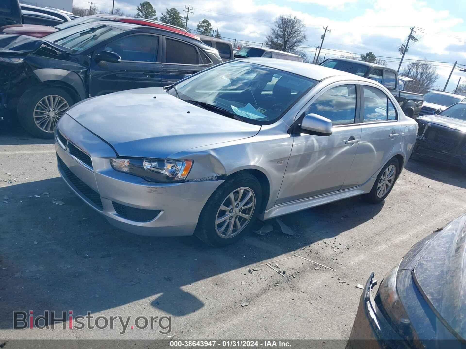 2014 MITSUBISHI LANCER - VIN: JA32U2FU8EU007697 - Фото 2