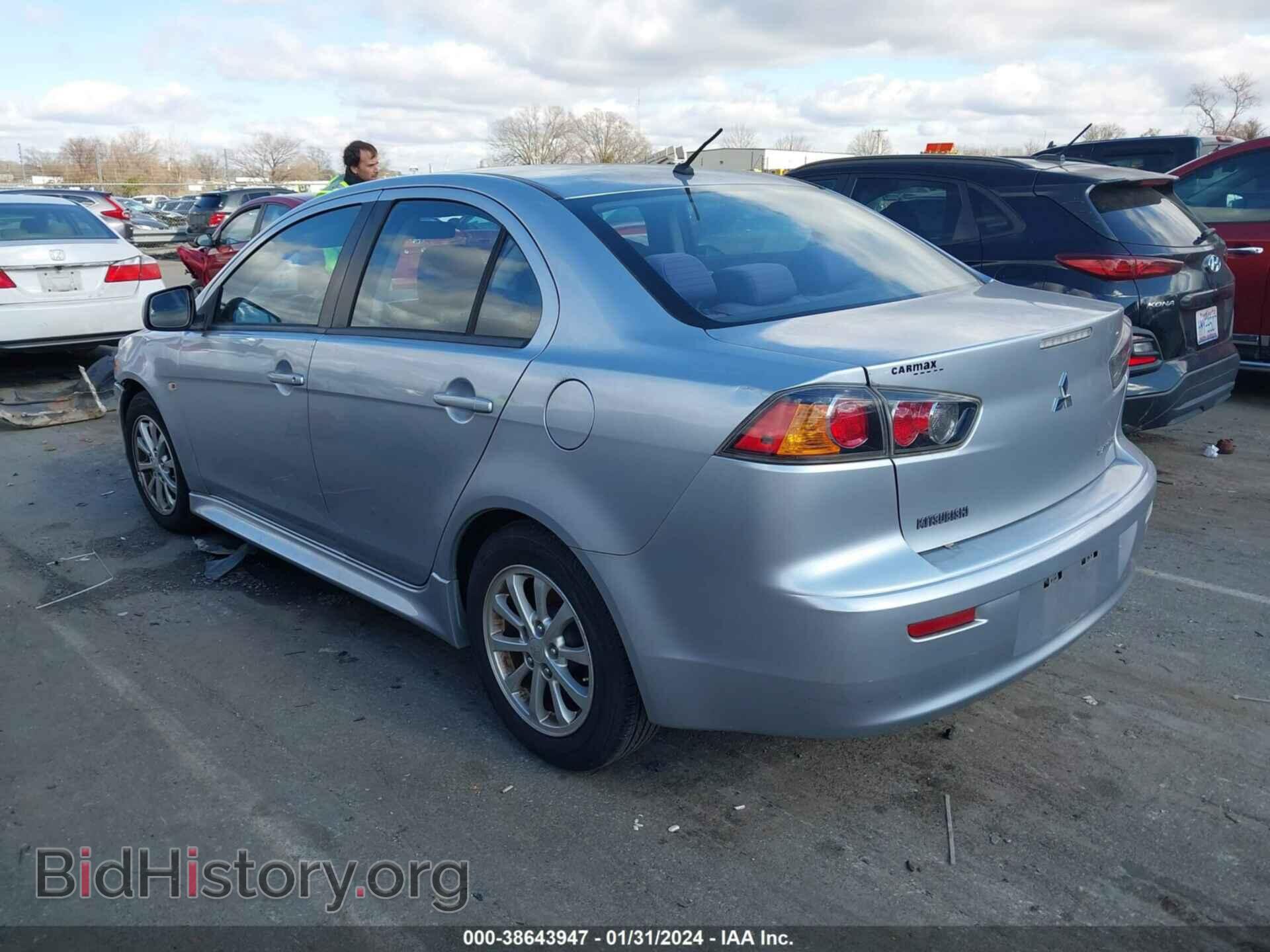 2014 MITSUBISHI LANCER - VIN: JA32U2FU8EU007697 - Фото 3
