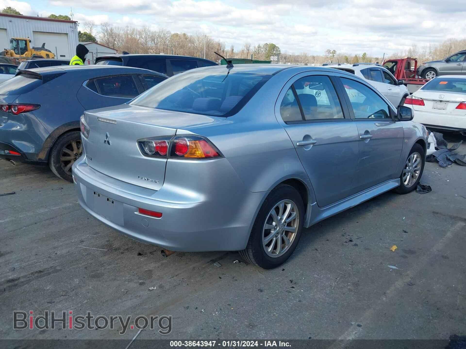 2014 MITSUBISHI LANCER - VIN: JA32U2FU8EU007697 - Фото 4