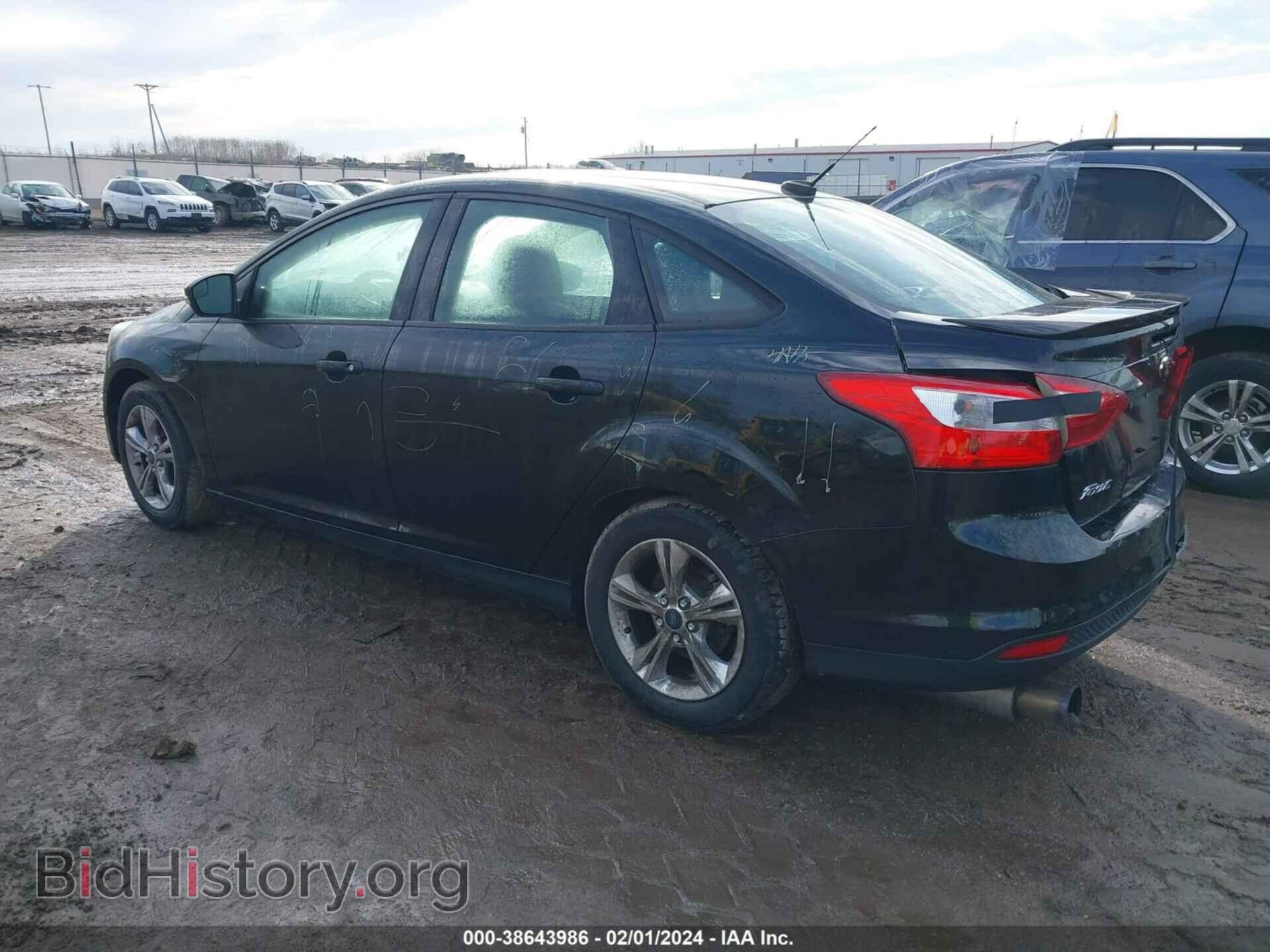 2013 FORD FOCUS - VIN: 1FADP3F22DL234674 - Фото 3