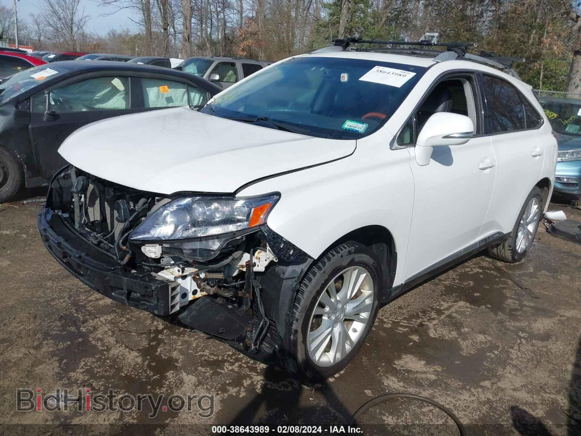 2011 LEXUS RX 450H - VIN: JTJBC1BA1B2421192 - Фото 2