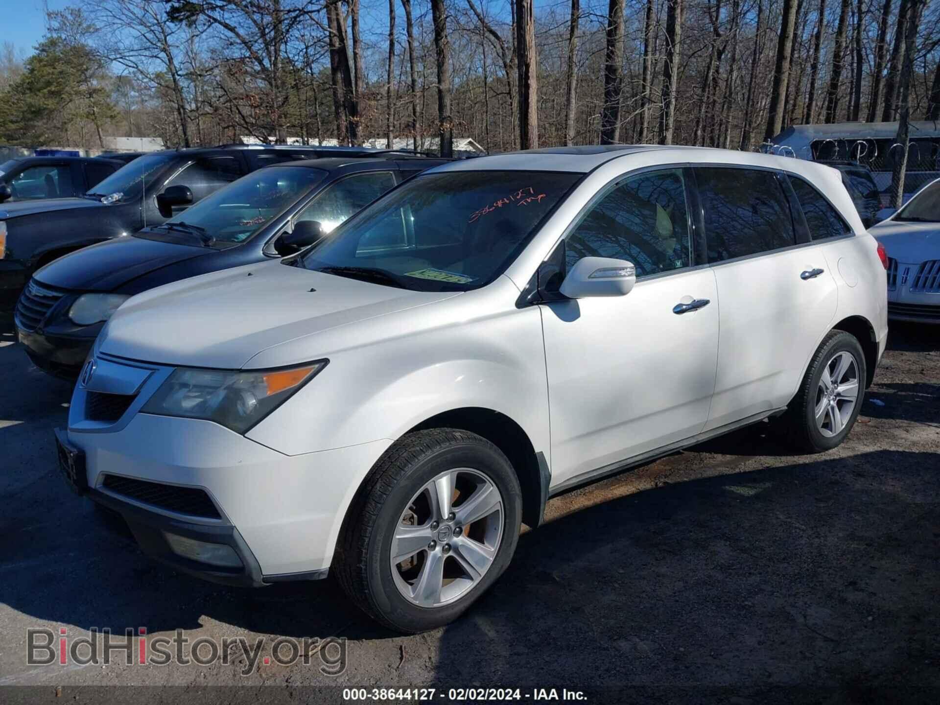 2011 ACURA MDX - VIN: 2HNYD2H29BH516536 - Фото 2