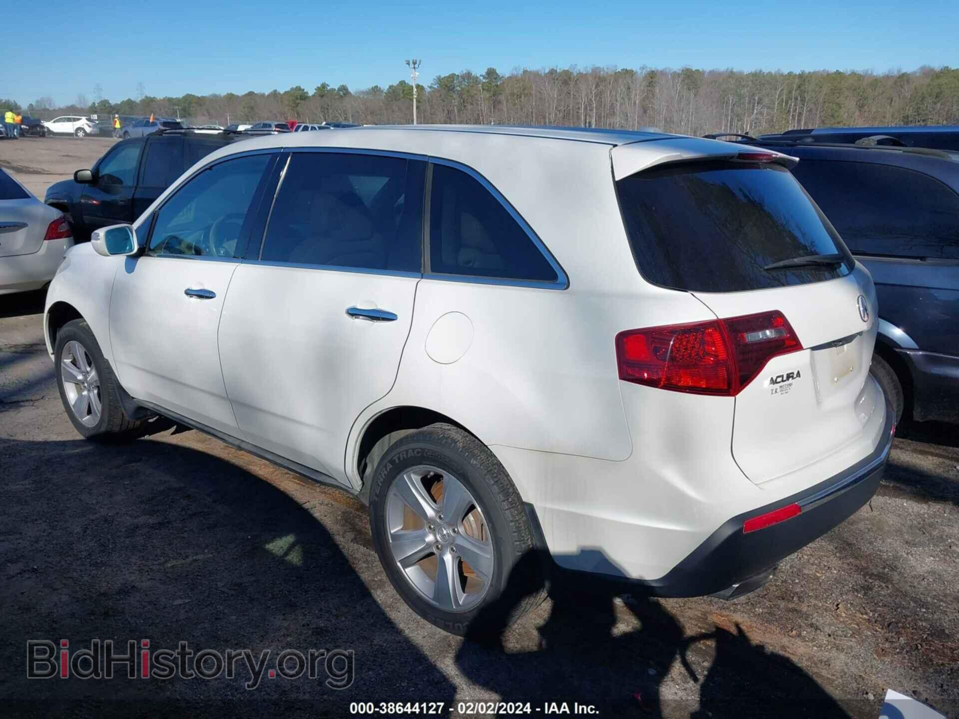2011 ACURA MDX - VIN: 2HNYD2H29BH516536 - Фото 3