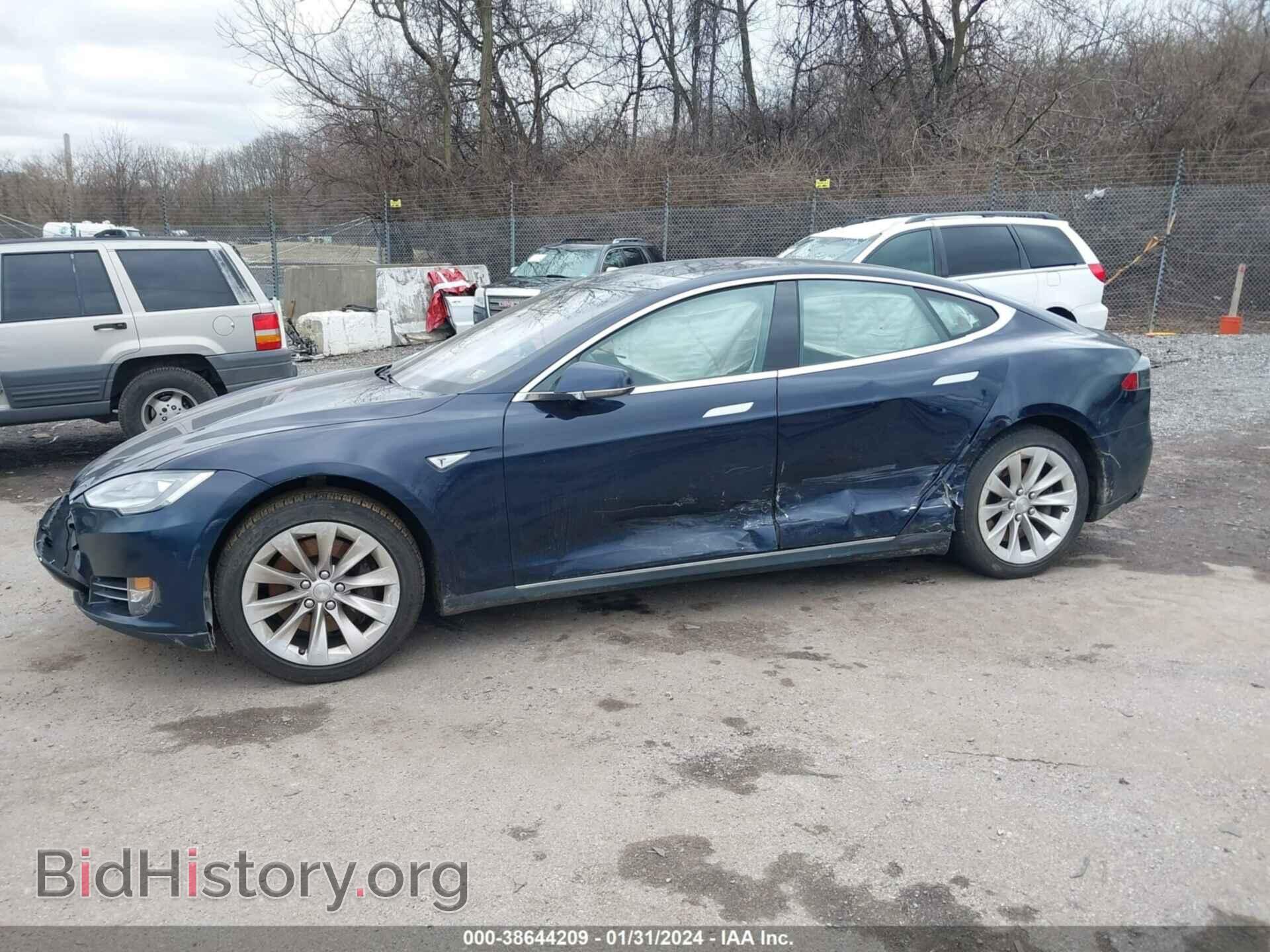 2014 TESLA MODEL S - VIN: 5YJSA1H14EFP40992 - Photo 2