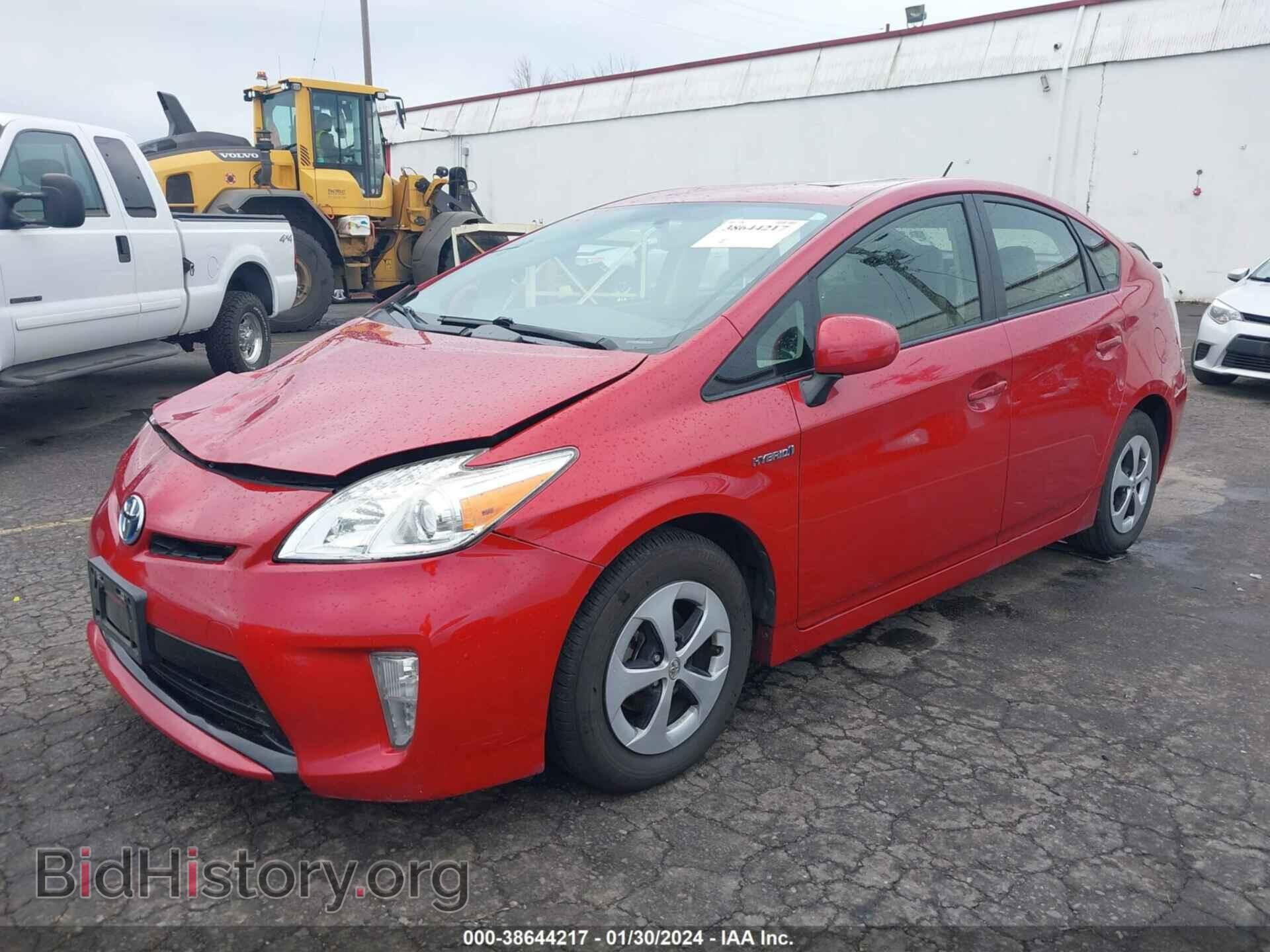 2014 TOYOTA PRIUS - VIN: JTDKN3DU9E0368421 - Фото 2