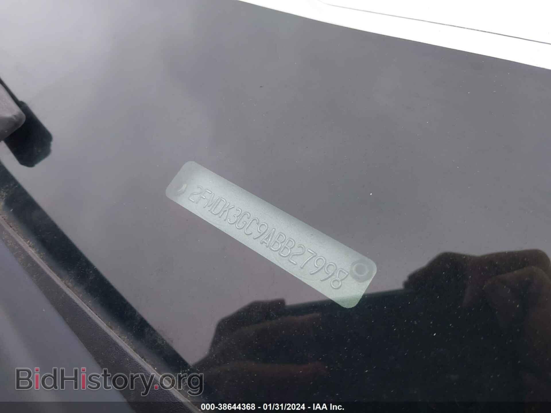 2010 FORD EDGE - VIN: 2FMDK3GC9ABB27998 - Фото 9