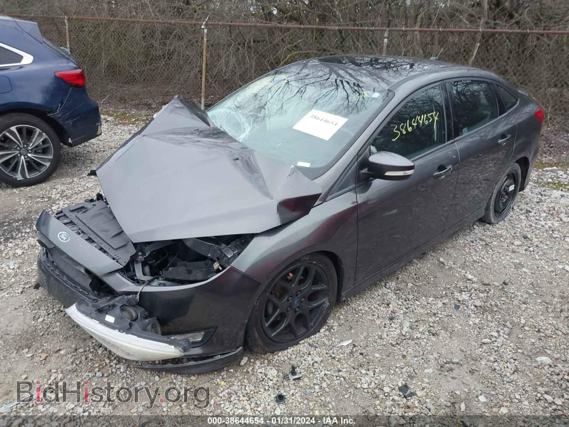 2015 FORD FOCUS - VIN: 1FADP3F22FL310509 - Фото 2