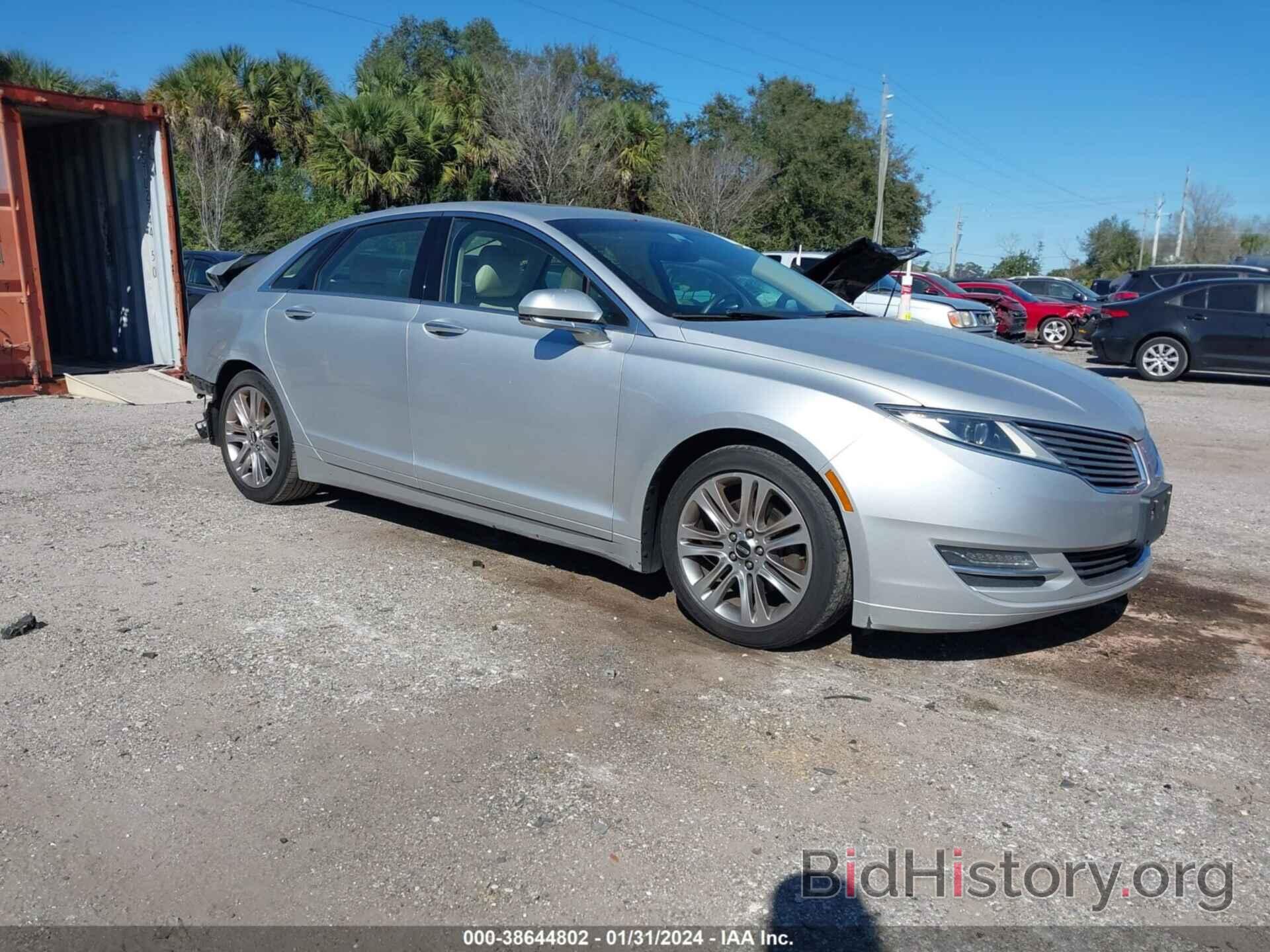 Photo 3LN6L2J94FR628299 - LINCOLN MKZ 2015