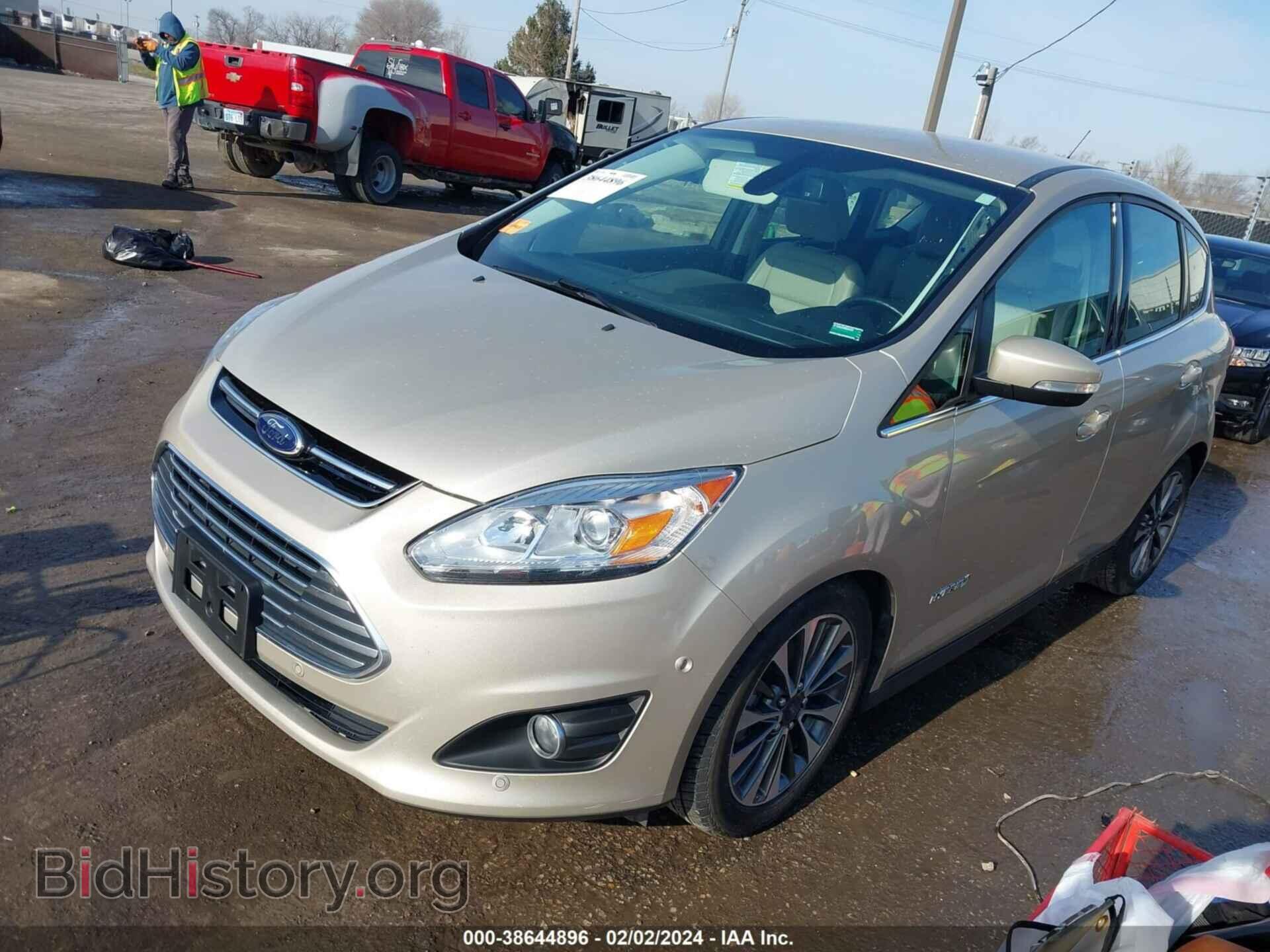 2017 FORD C-MAX HYBRID - VIN: 1FADP5DU7HL116285 - Фото 2