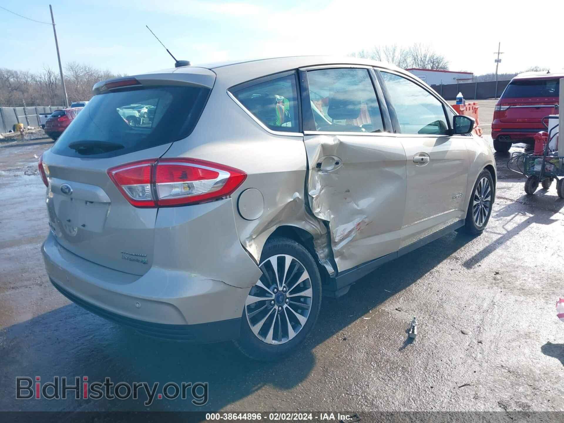 2017 FORD C-MAX HYBRID - VIN: 1FADP5DU7HL116285 - Фото 4