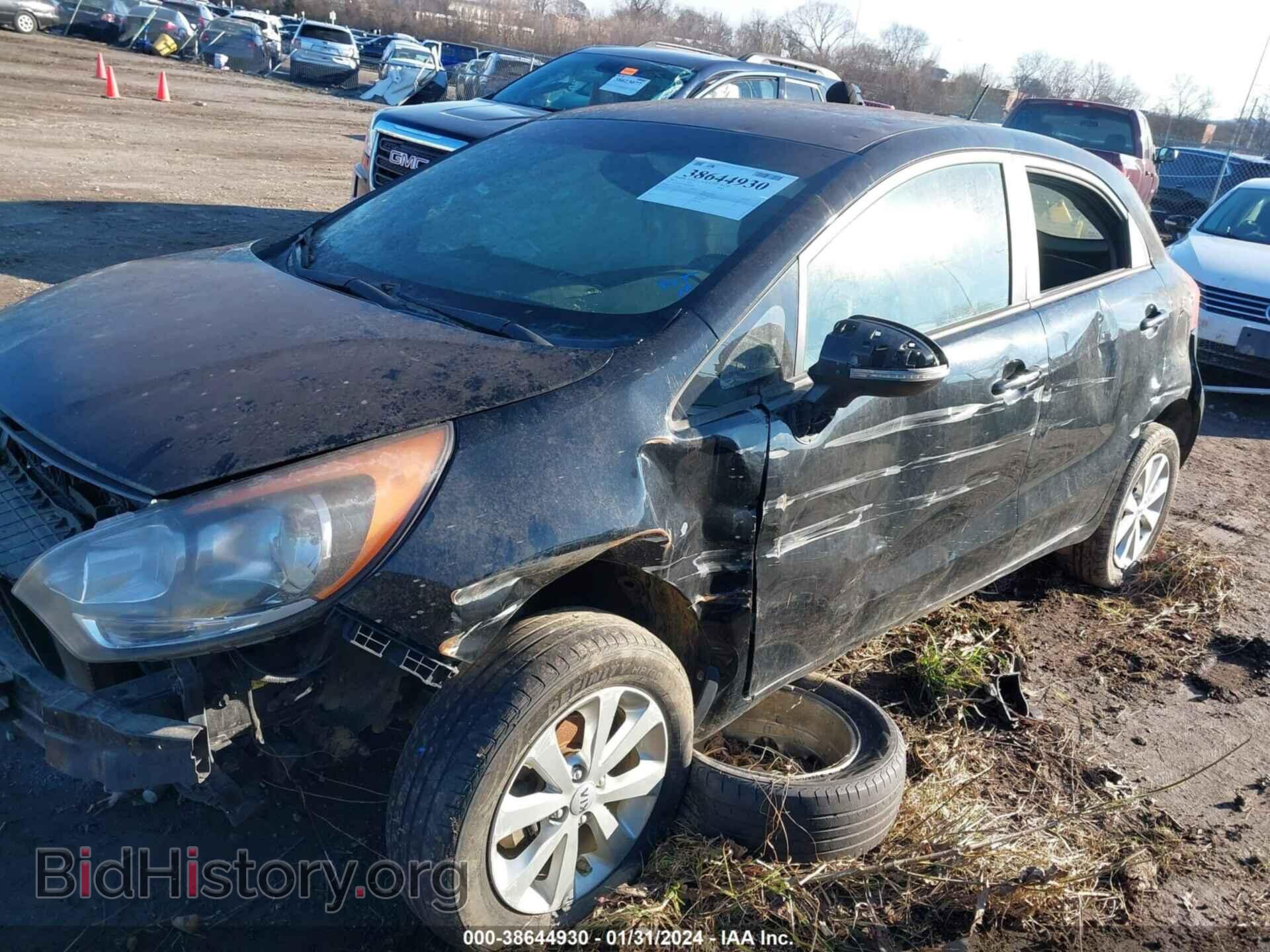 2015 KIA RIO - VIN: KNADN5A38F6428779 - Фото 2