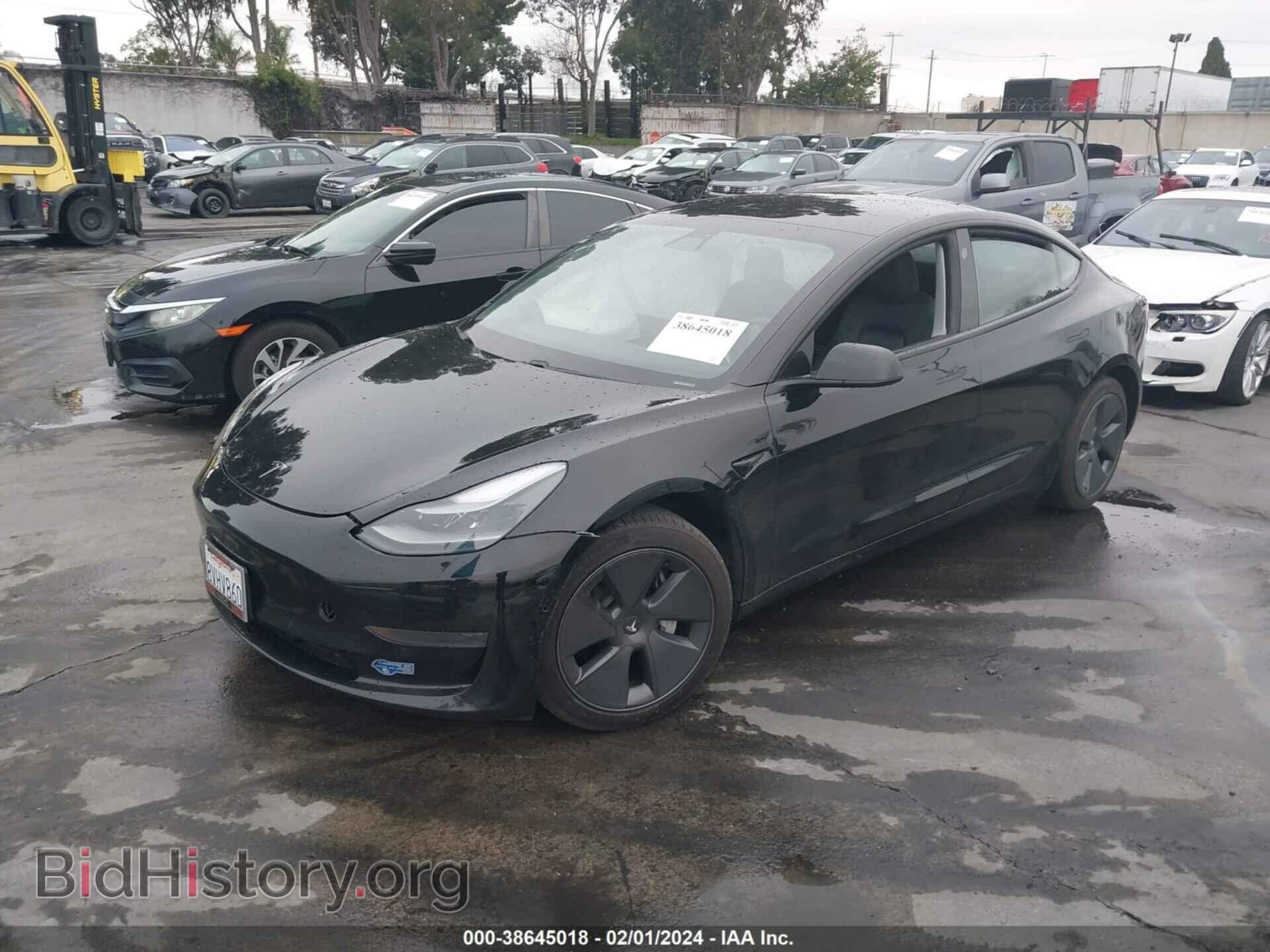 2021 TESLA MODEL 3 - VIN: 5YJ3E1EA2MF922234 - Фото 2
