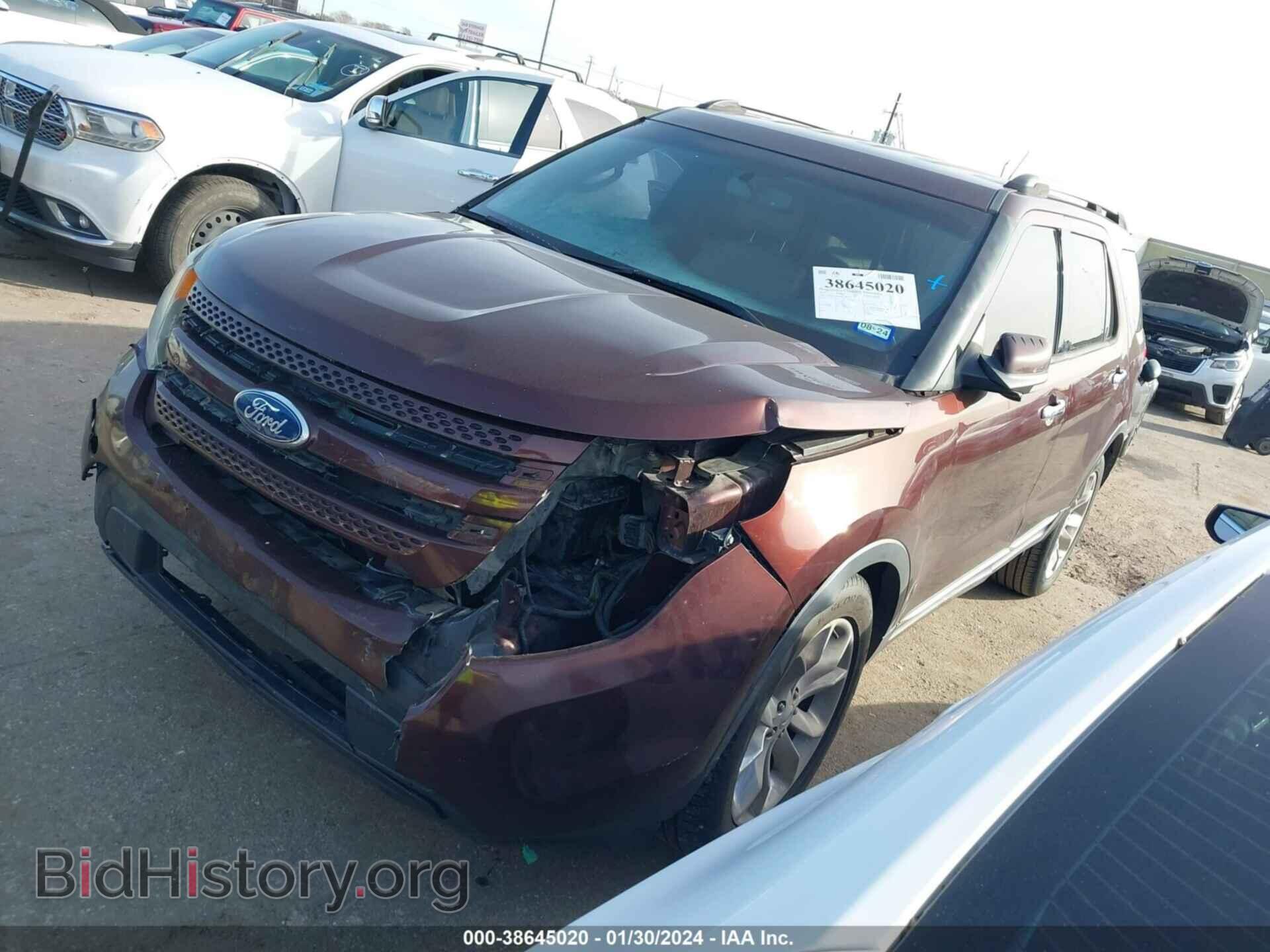 2012 FORD EXPLORER - VIN: 1FMHK7F80CGA93483 - Фото 2
