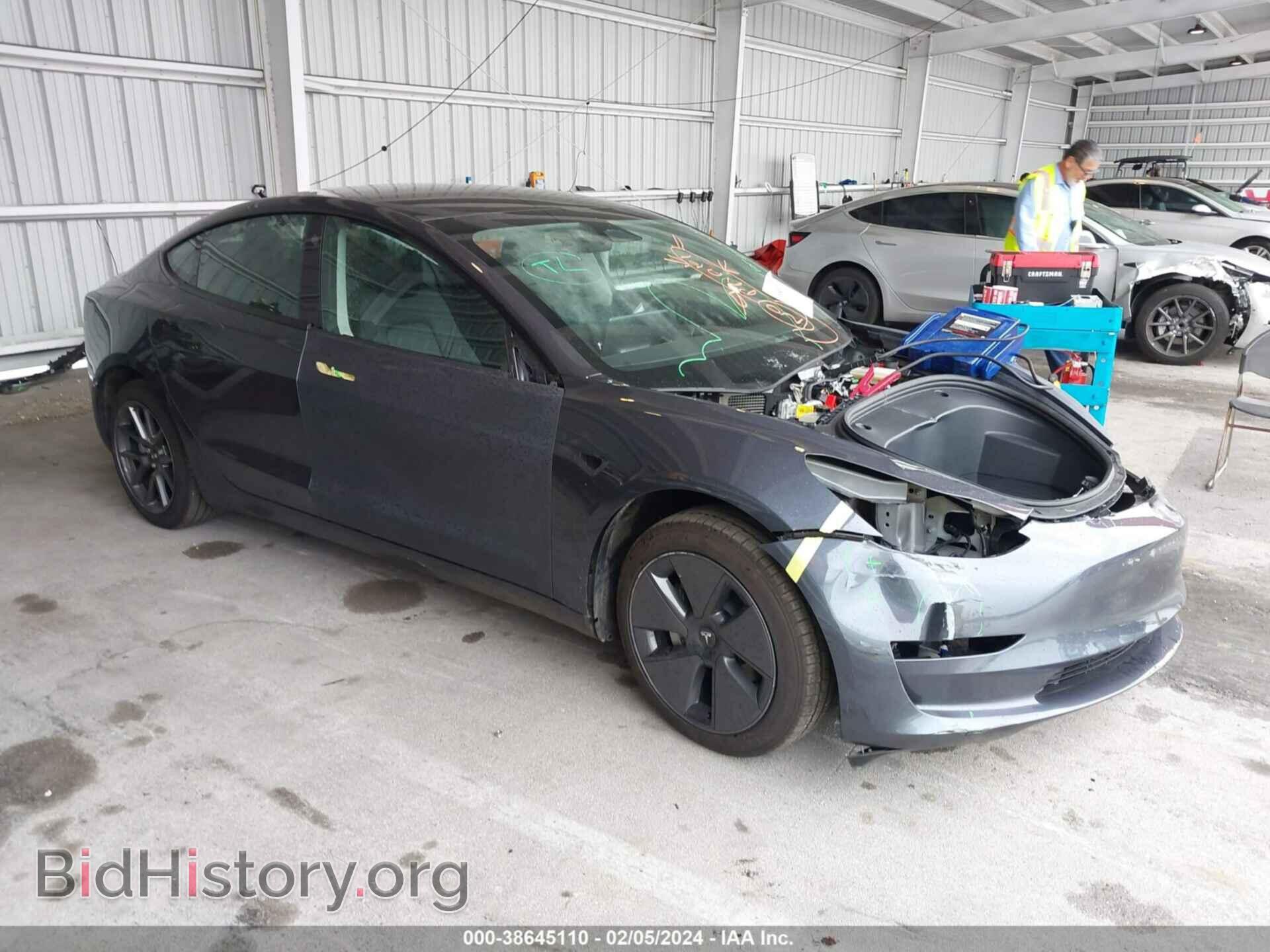 Photo 5YJ3E1EA2PF651177 - TESLA MODEL 3 2023