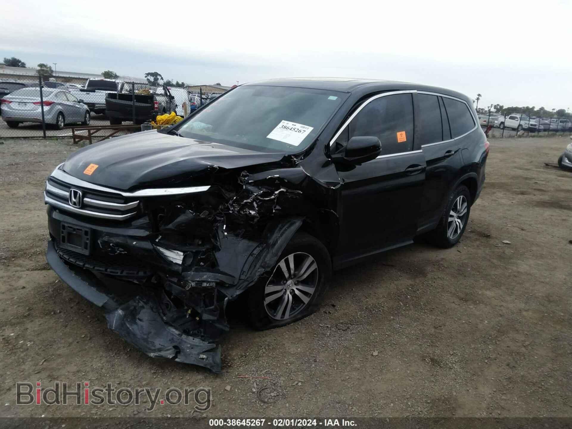 2018 HONDA PILOT - VIN: 5FNYF5H50JB001389 - Фото 2