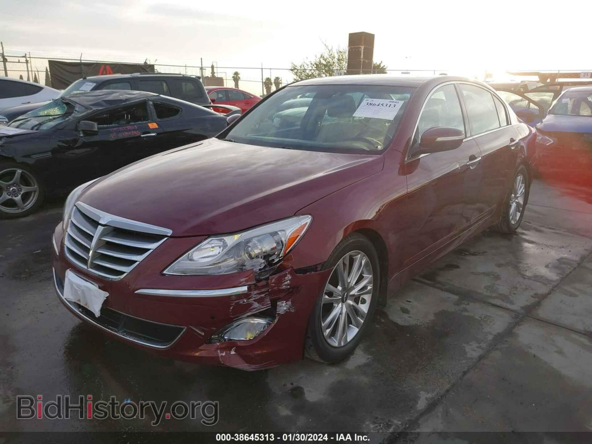2013 HYUNDAI GENESIS - VIN: KMHGC4DD7DU223169 - Фото 2
