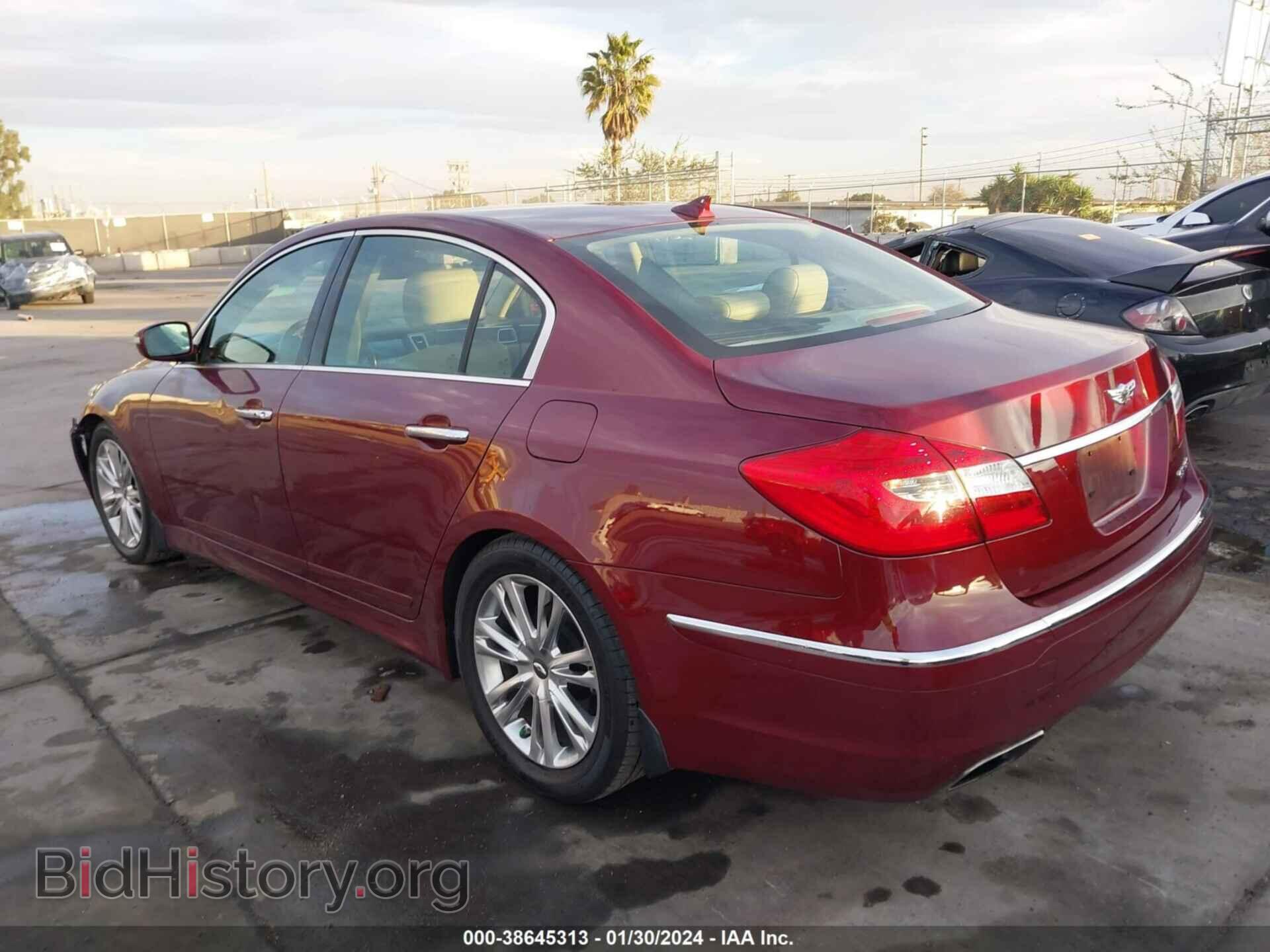 2013 HYUNDAI GENESIS - VIN: KMHGC4DD7DU223169 - Фото 3