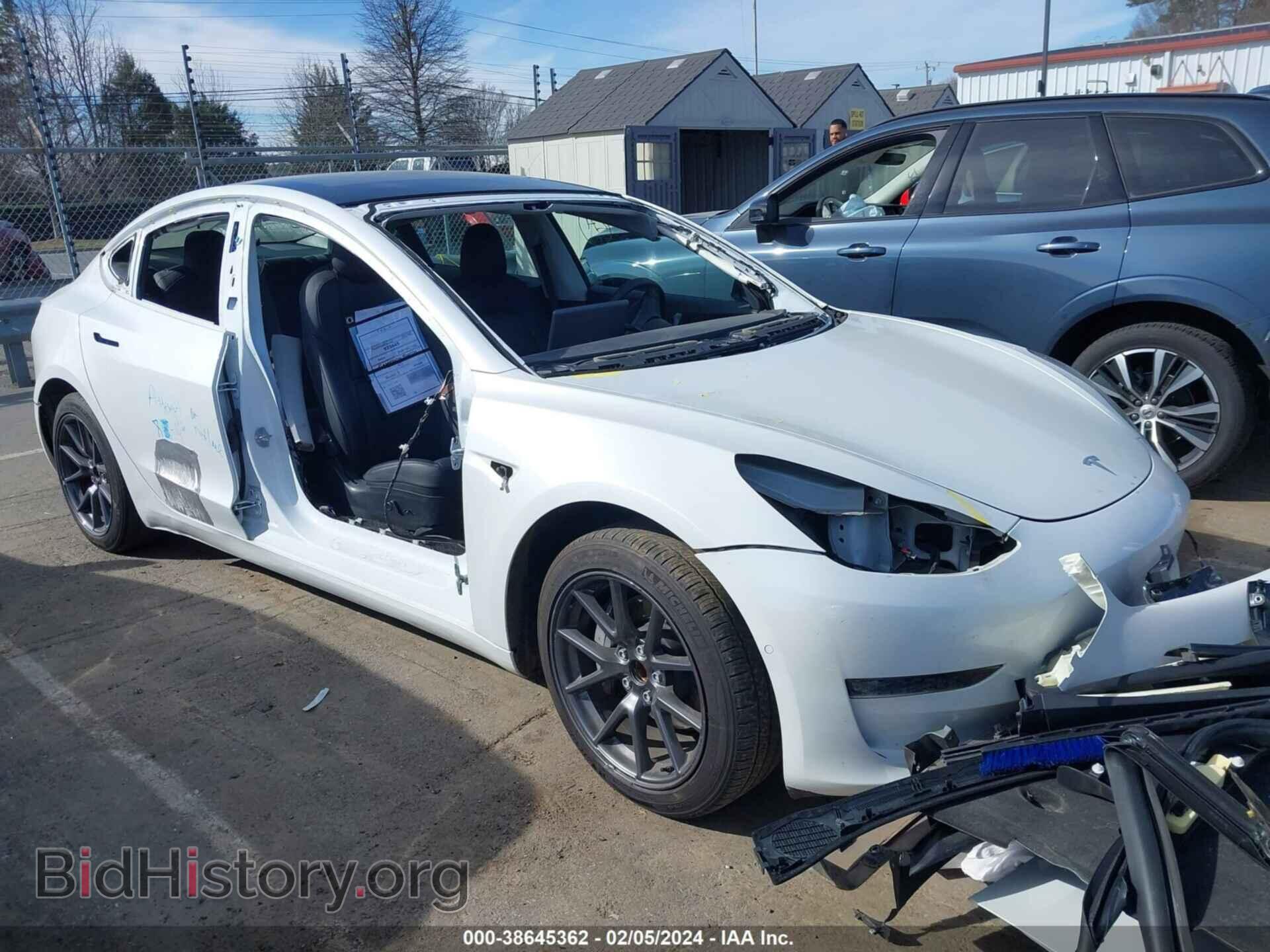 Photo 5YJ3E1EA1MF922645 - TESLA MODEL 3 2021