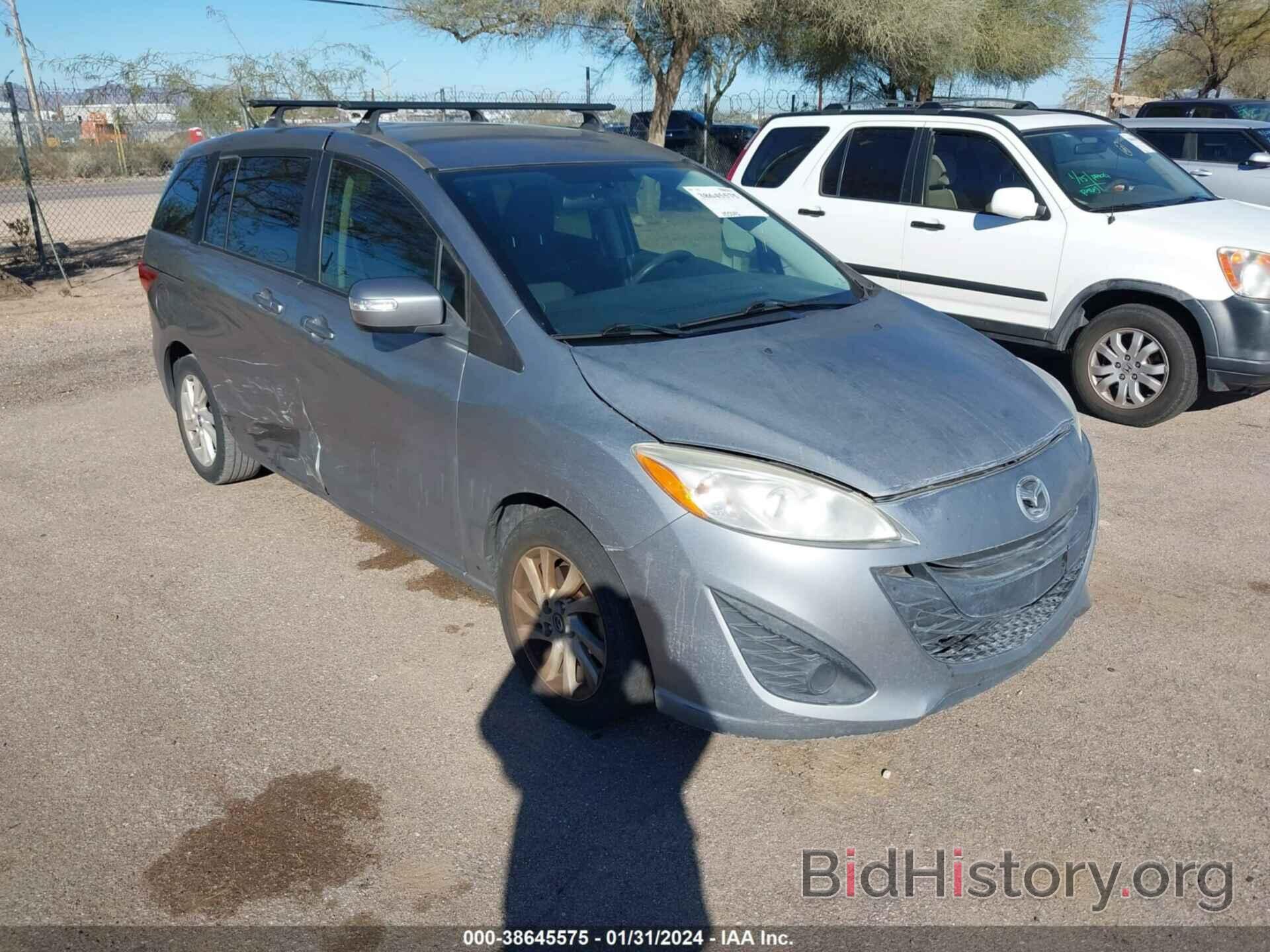 Photo JM1CW2BL8D0156338 - MAZDA MAZDA5 2013